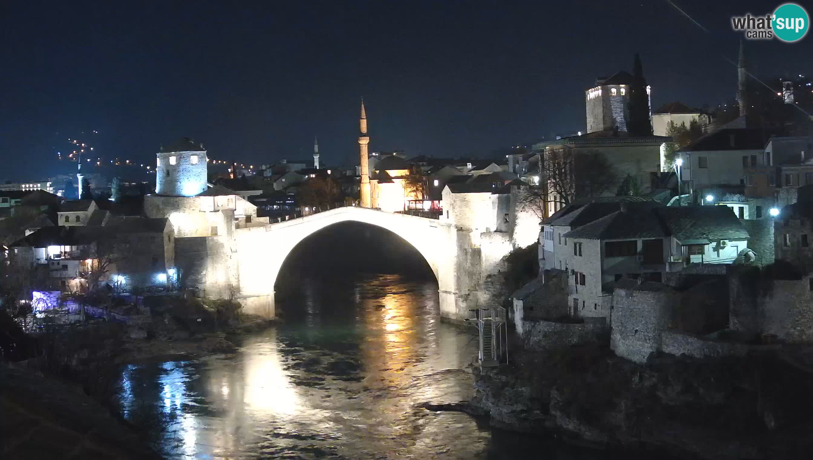 Mostar webcam – LIVE Old Bridge and Neretva river