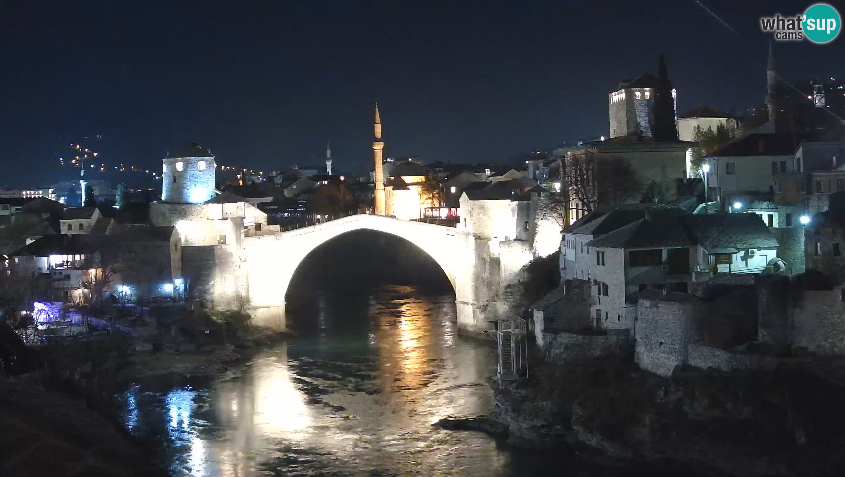 Live Webcam of Mostar – Stari Most (Old Bridge) and Neretva River