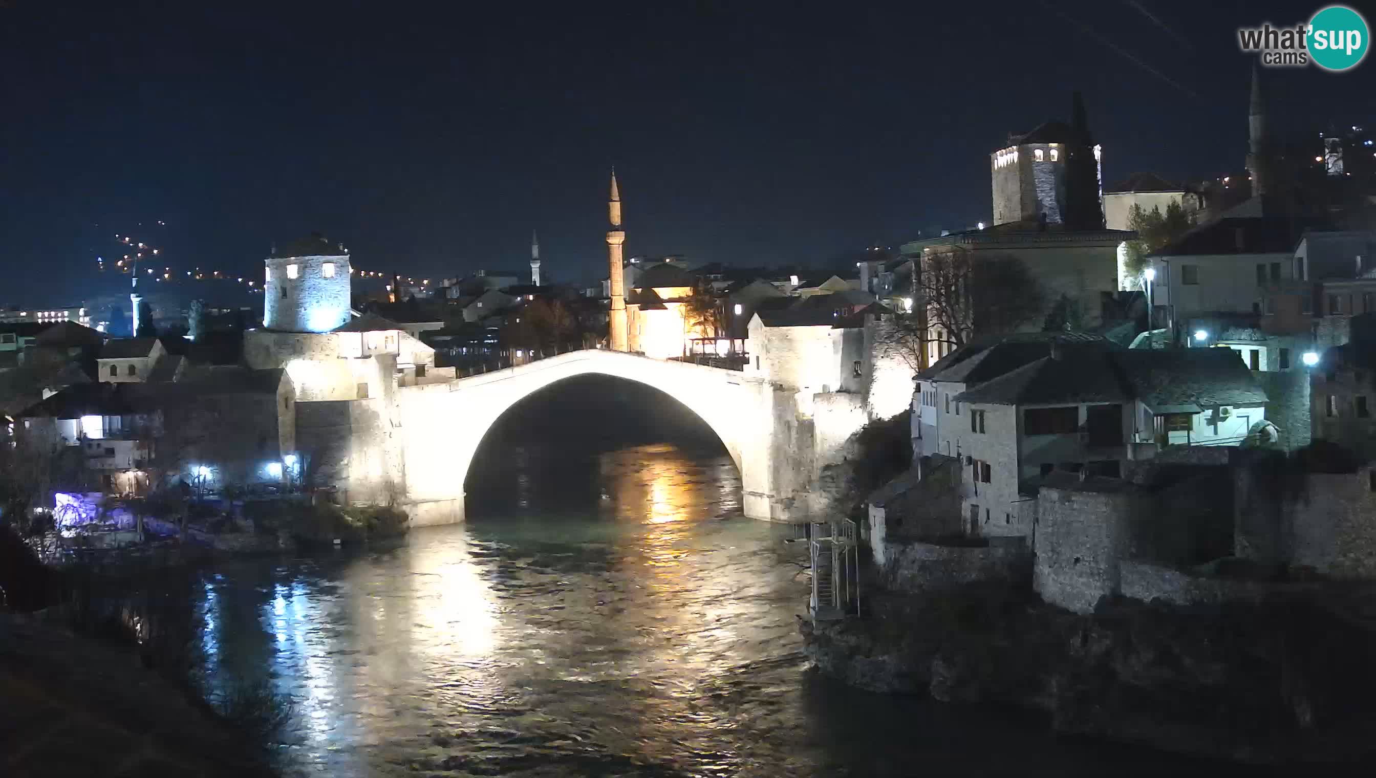 Mostar in diretta – Webcam sul Ponte Vecchio (Stari Most) e fiume Neretva