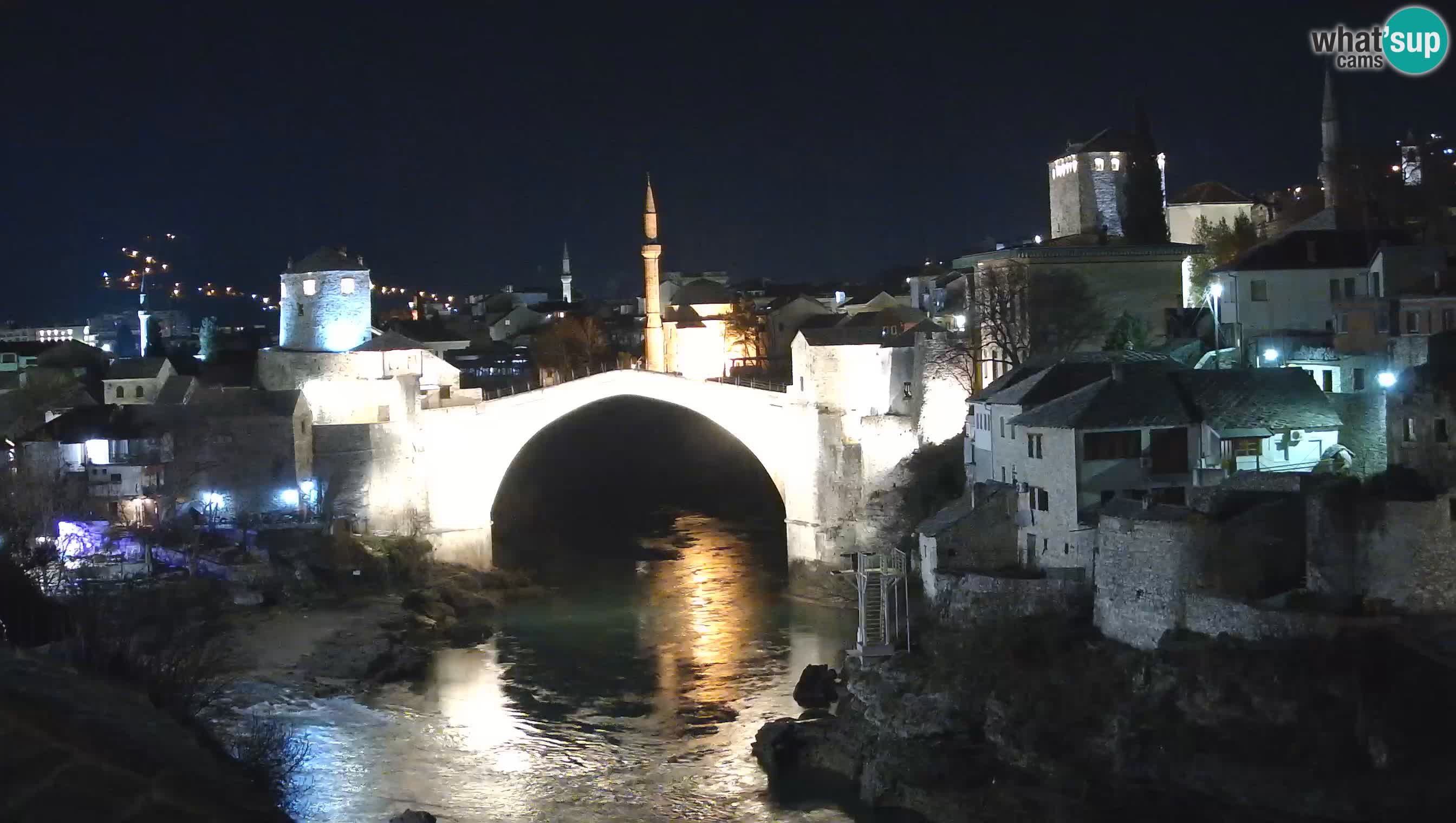 Mostar webcam – LIVE Old Bridge and Neretva river