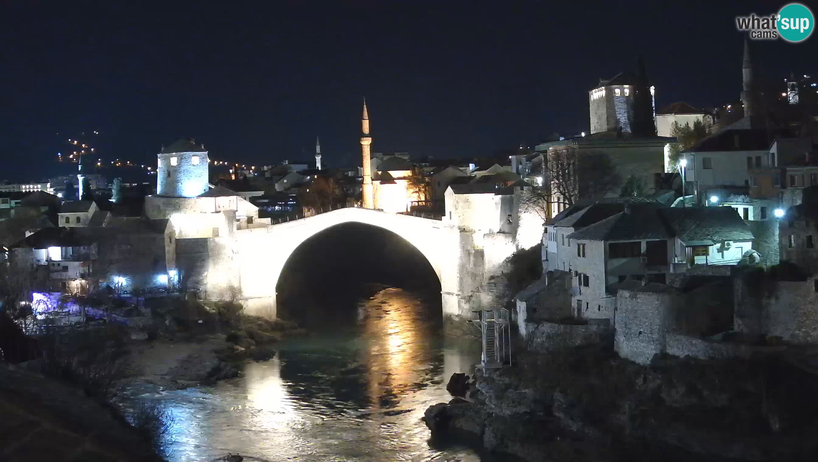 Spletna kamera Mostar – Stari Most in reka Neretva