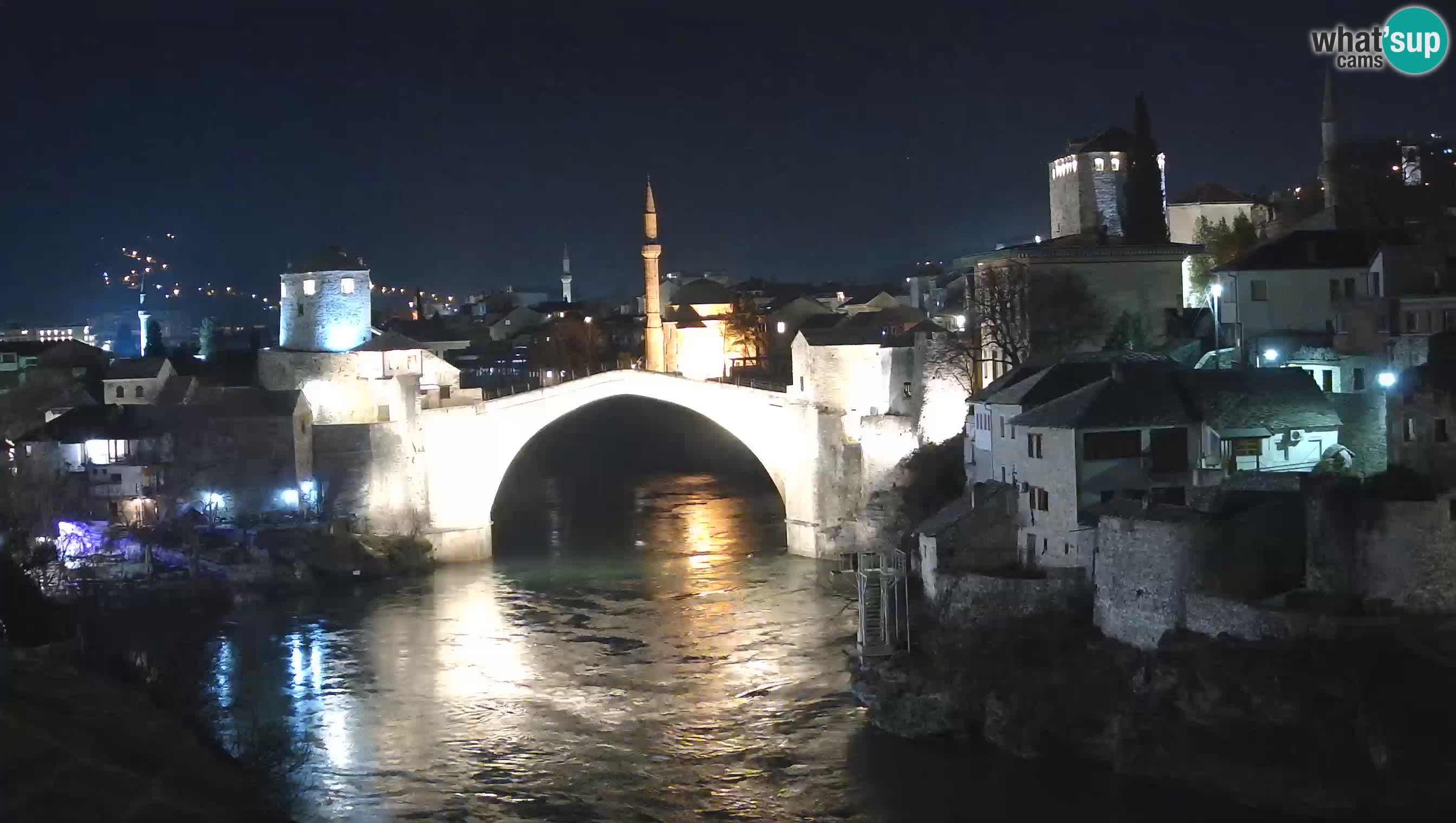 Mostar in diretta – Webcam sul Ponte Vecchio (Stari Most) e fiume Neretva