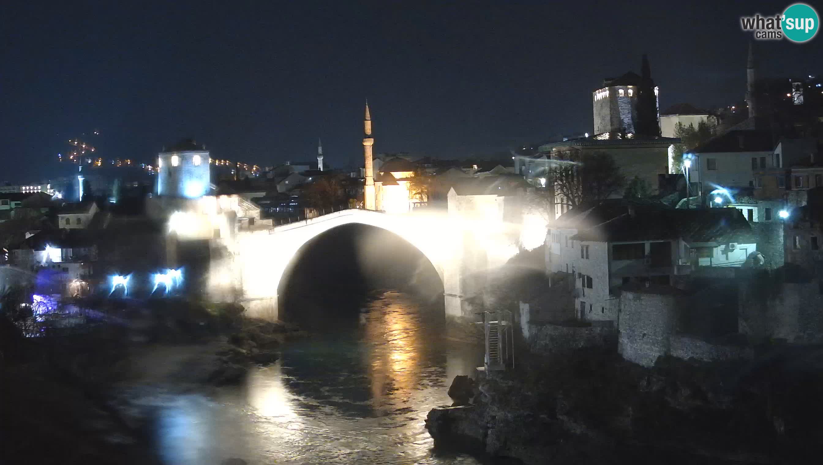 Mostar web kamera – Stari Most i rijeka Neretva – Goa Mostar
