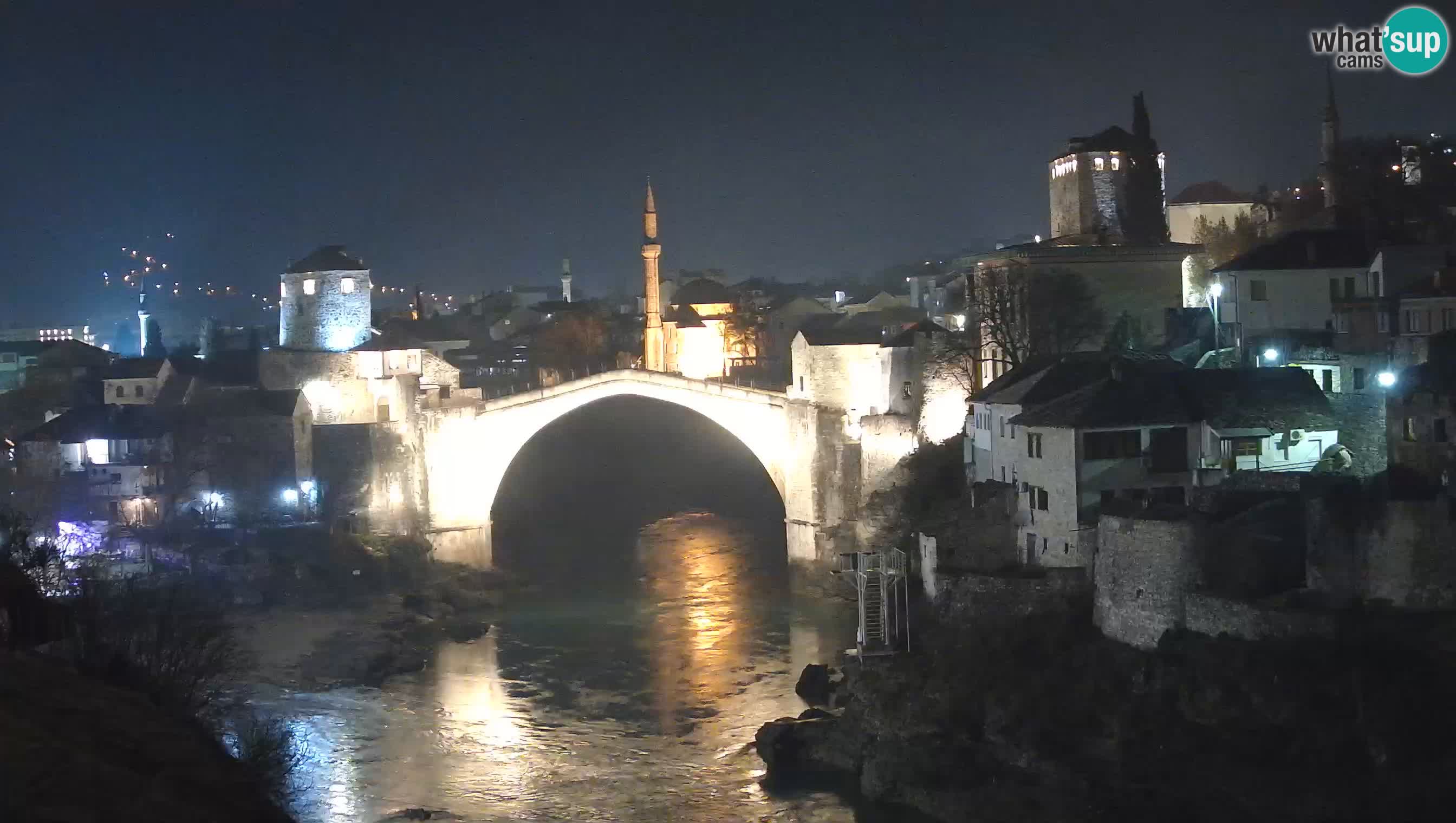 Mostar in diretta – Webcam sul Ponte Vecchio (Stari Most) e fiume Neretva