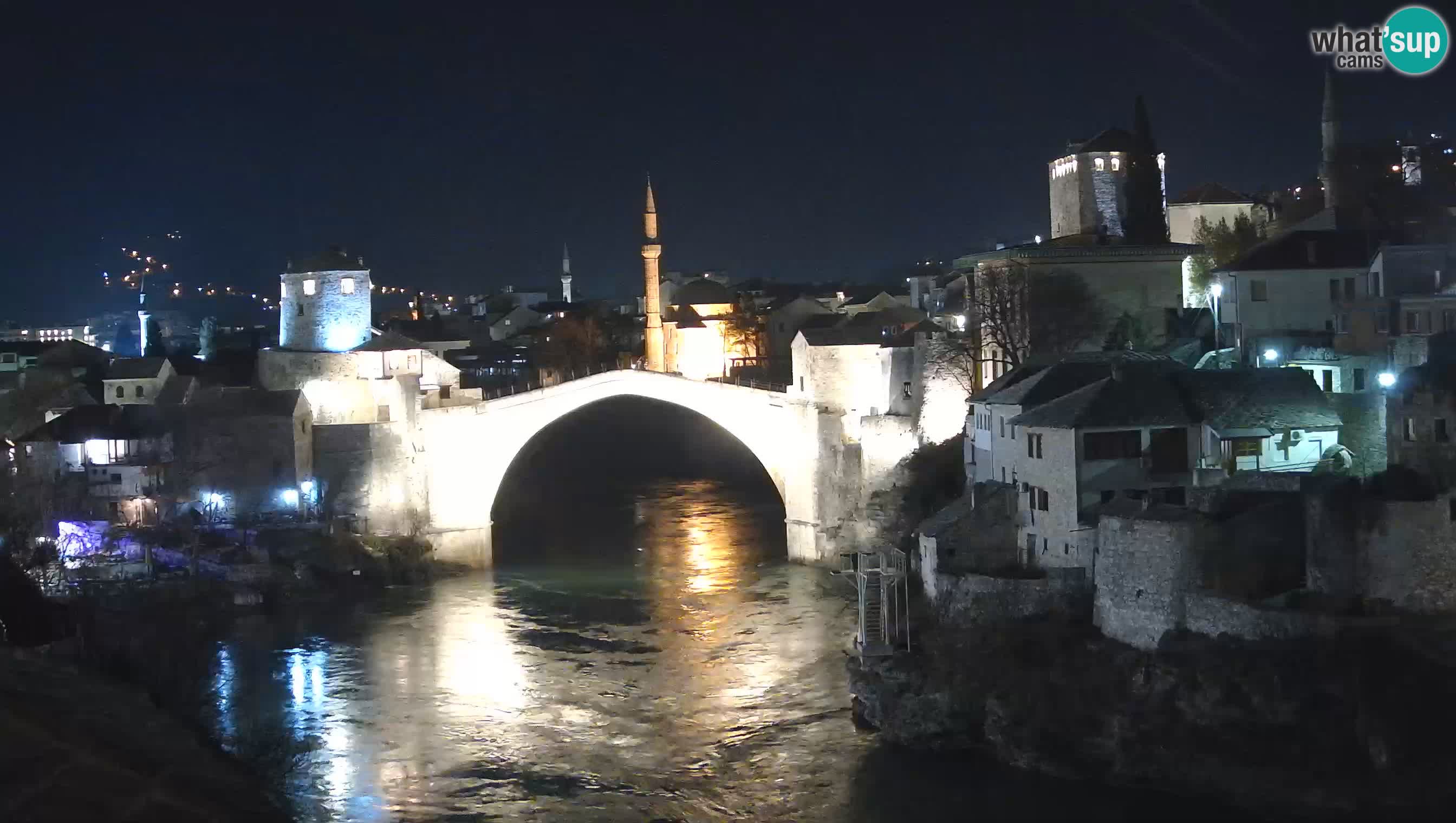 Mostar in diretta – Webcam sul Ponte Vecchio (Stari Most) e fiume Neretva