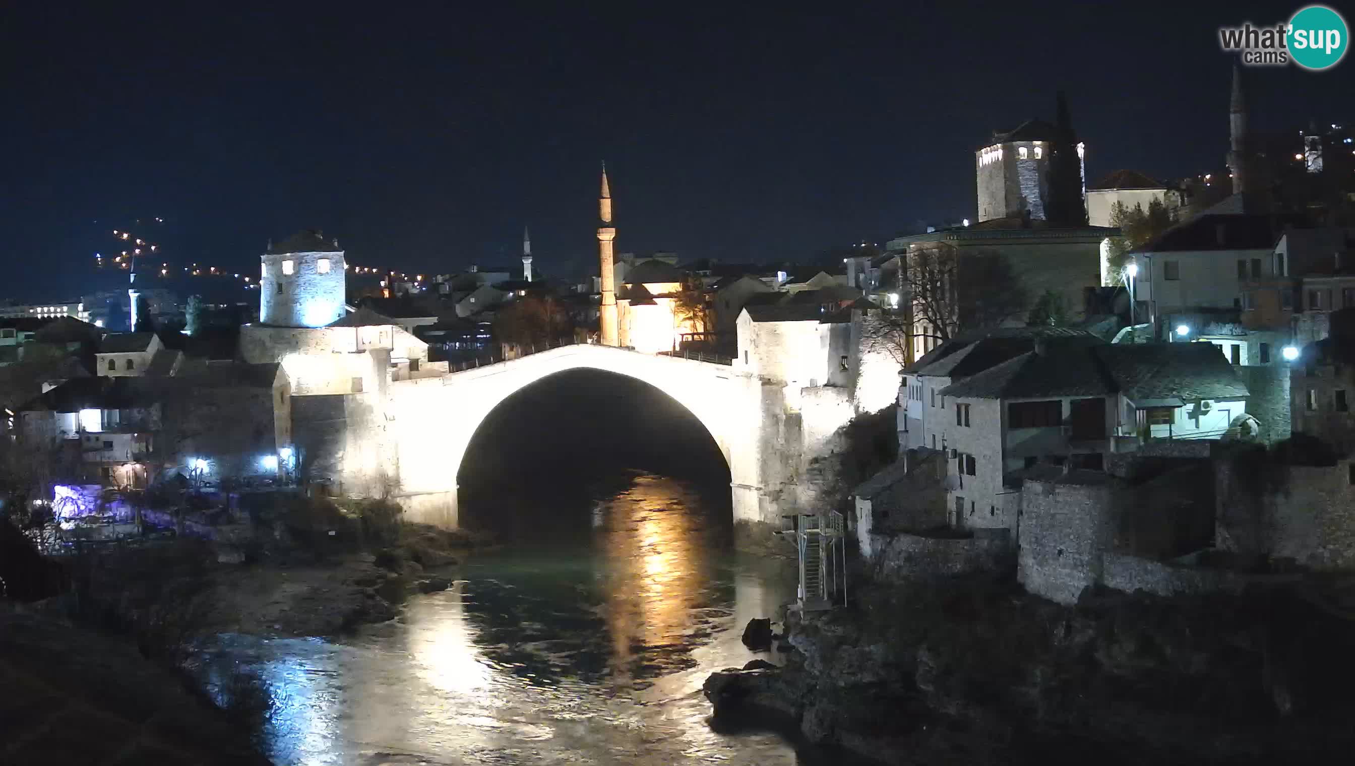 Live Webcam of Mostar – Stari Most (Old Bridge) and Neretva River