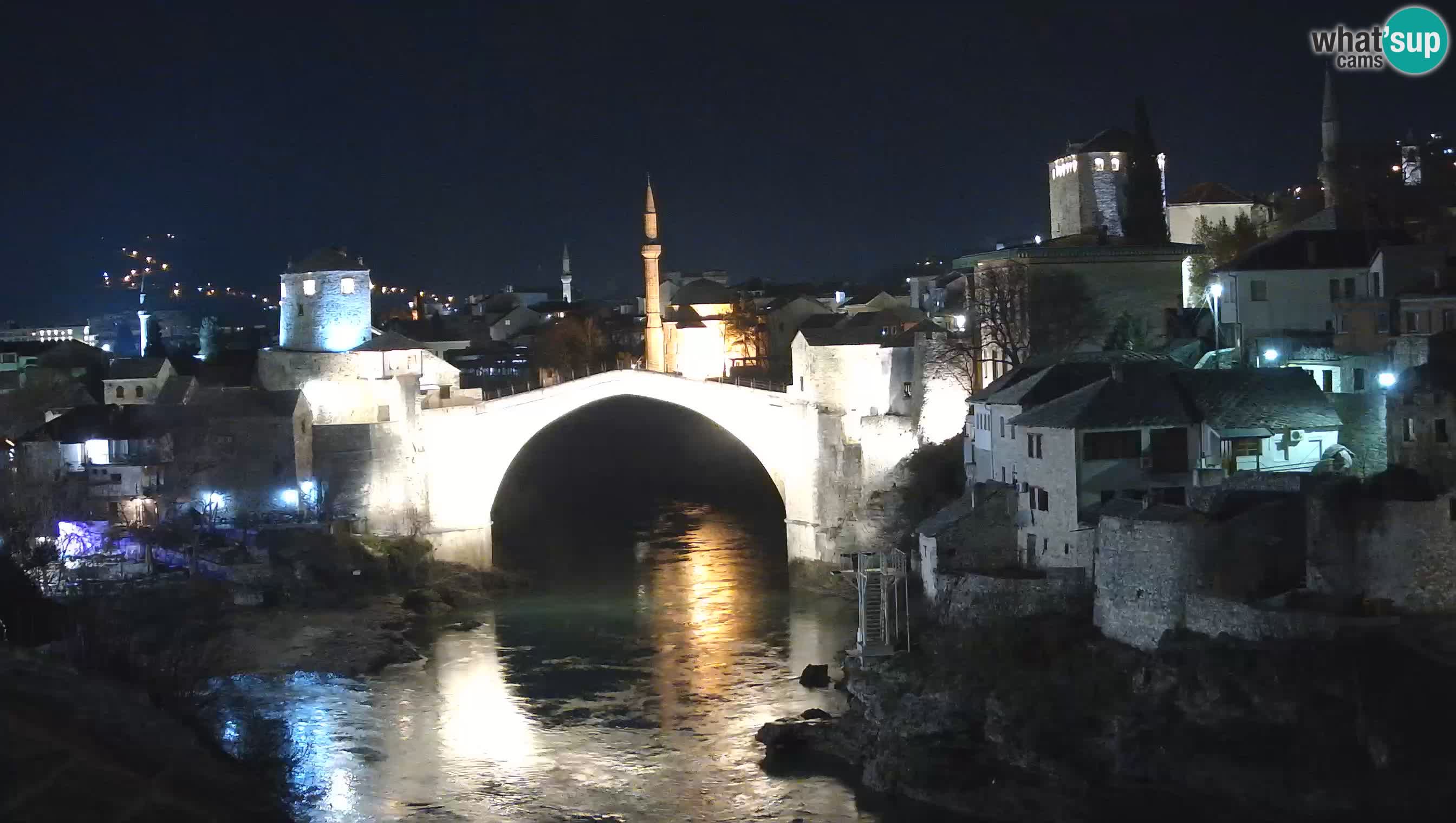 Mostar webcam – LIVE Old Bridge and Neretva river