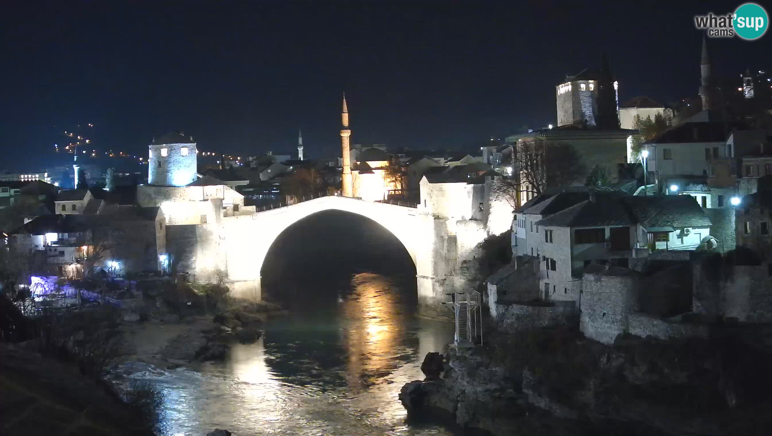 Mostar in diretta – Webcam sul Ponte Vecchio (Stari Most) e fiume Neretva