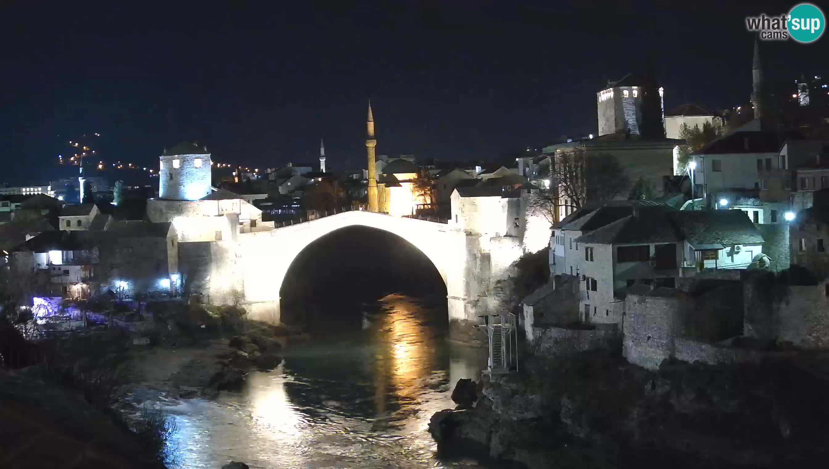 Mostar in diretta – Webcam sul Ponte Vecchio (Stari Most) e fiume Neretva