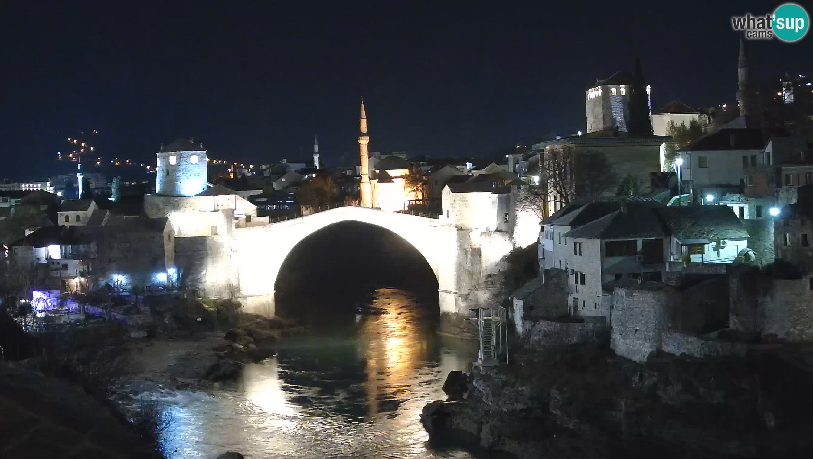 Mostar in diretta – Webcam sul Ponte Vecchio (Stari Most) e fiume Neretva