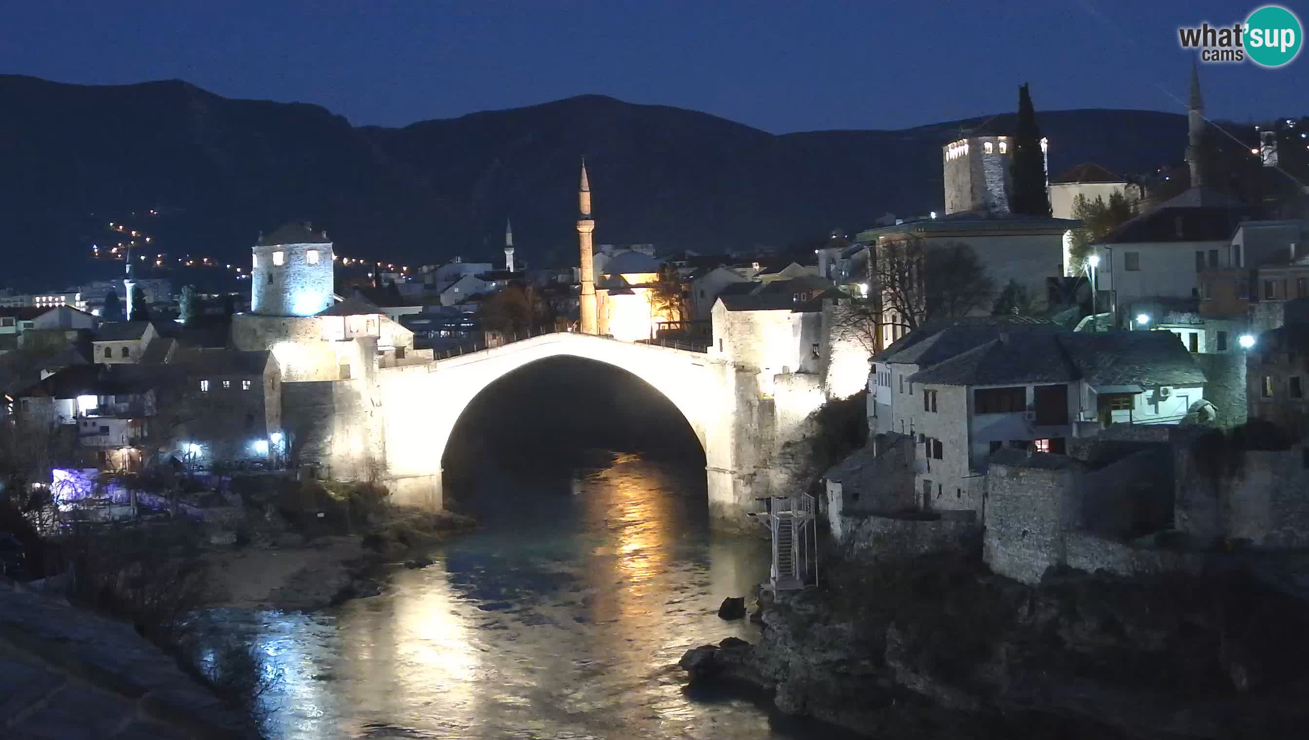 Mostar in diretta – Webcam sul Ponte Vecchio (Stari Most) e fiume Neretva