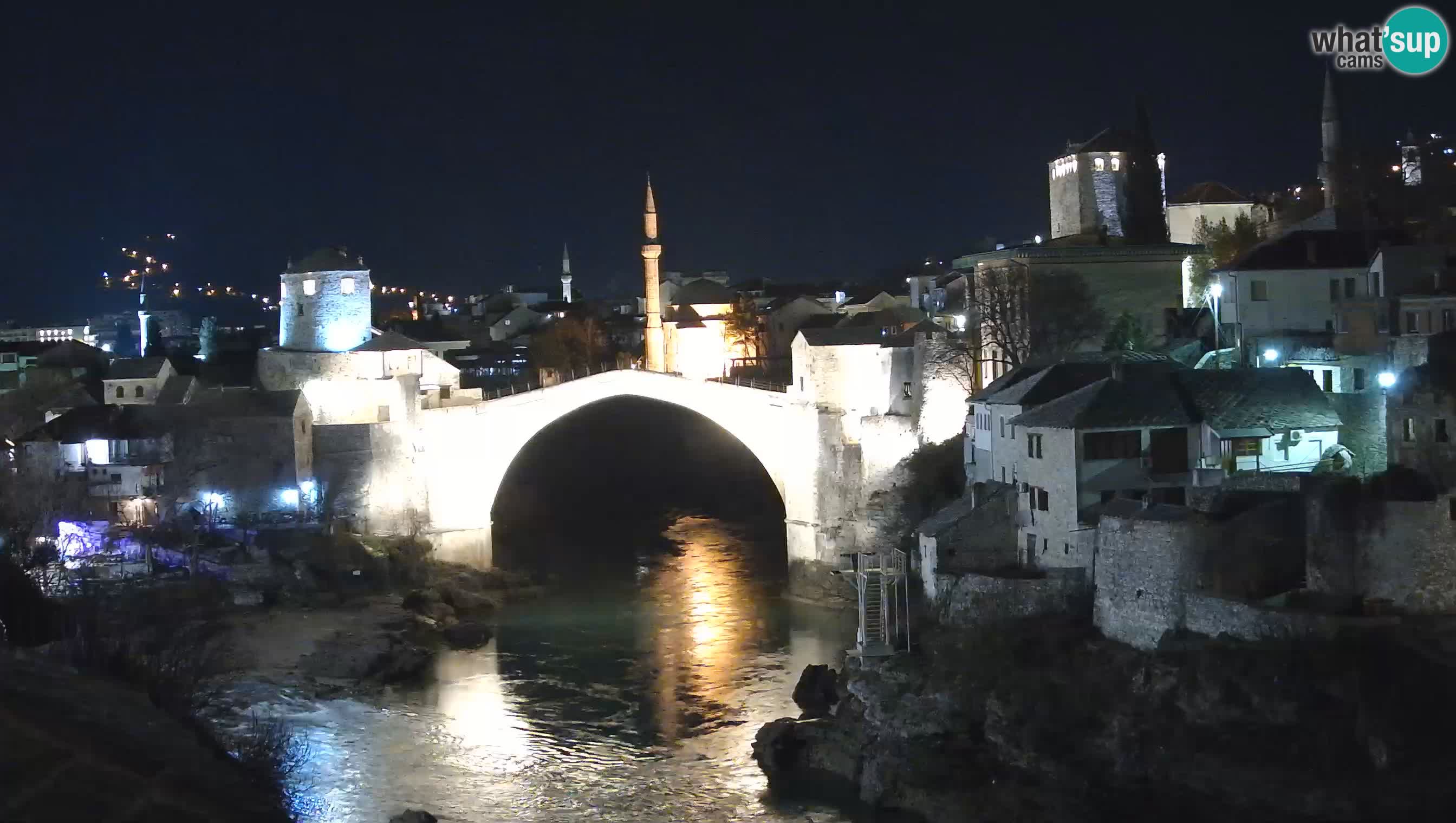 Webcam Mostar – Il Ponte Vecchio sul fiume Neretva
