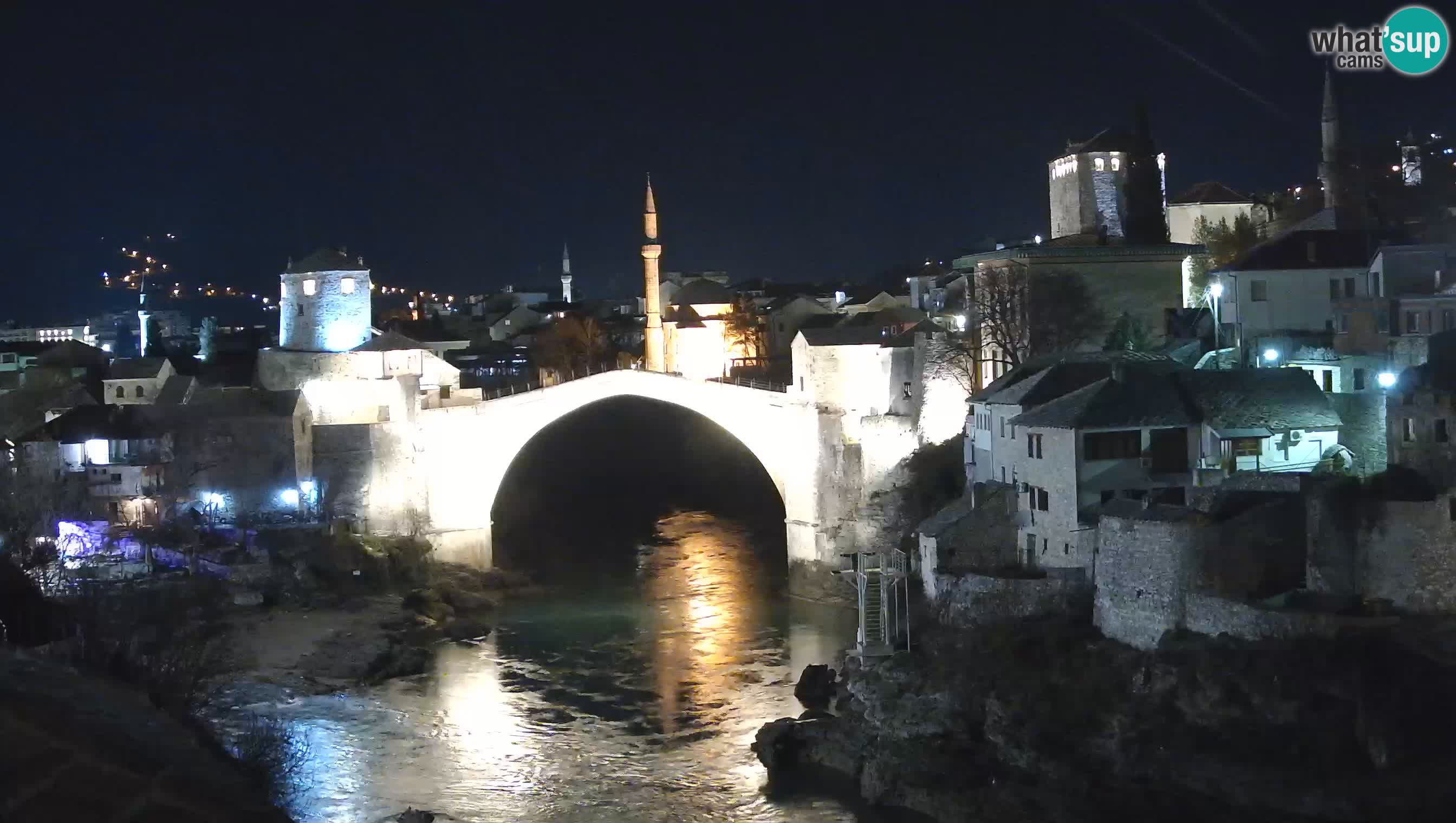 Mostar webcam – LIVE Old Bridge and Neretva river