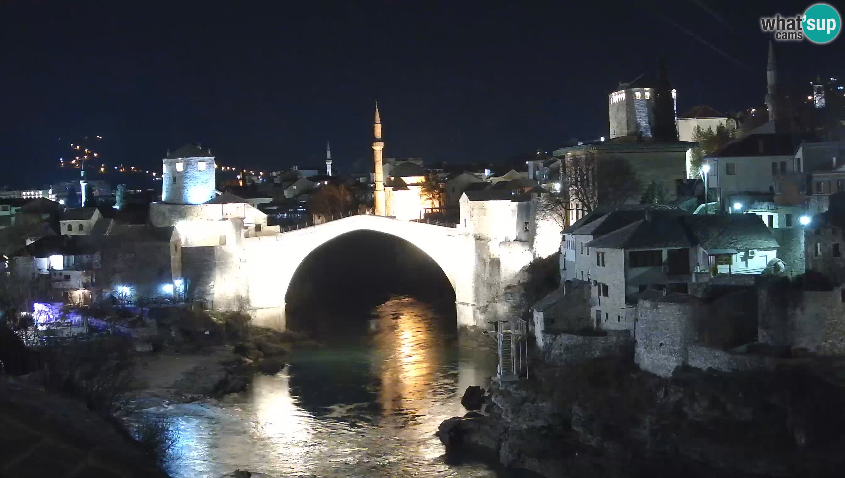 Mostar webcam – LIVE Old Bridge and Neretva river