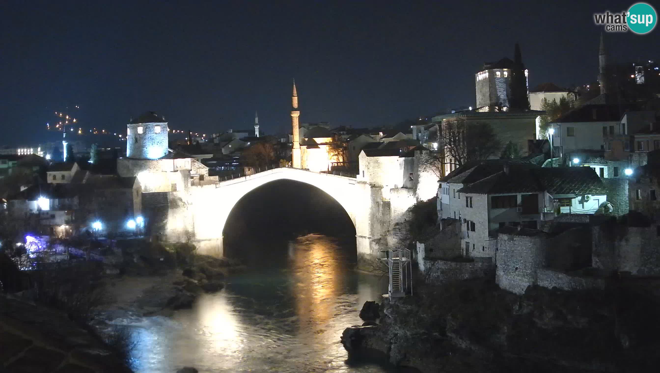 Mostar webcam – LIVE Old Bridge and Neretva river