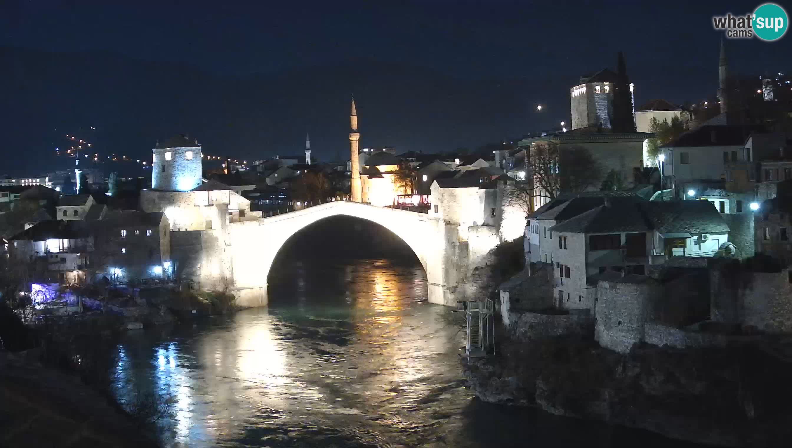 Live Webcam of Mostar – Stari Most (Old Bridge) and Neretva River