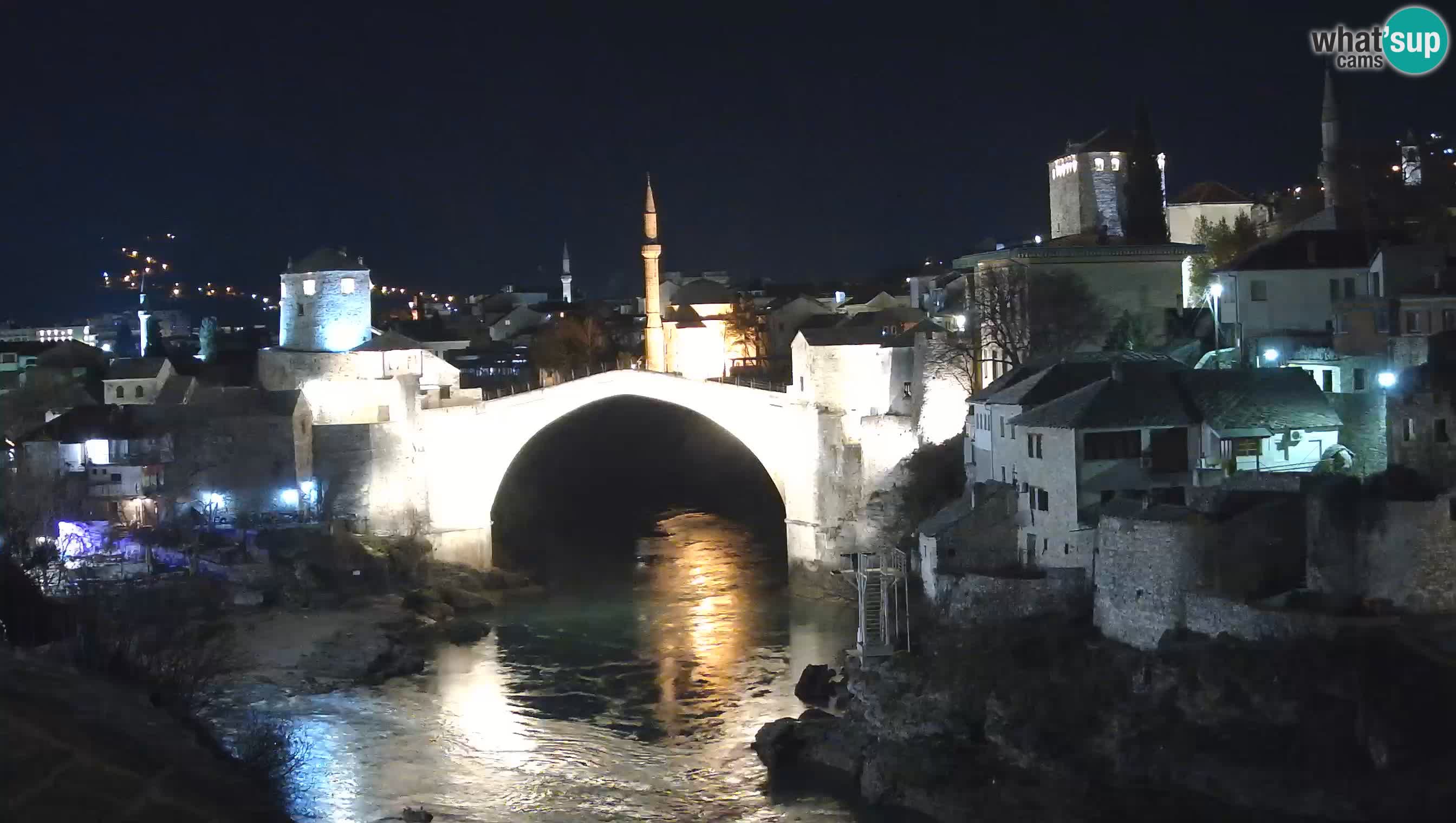 Spletna kamera Mostar – Stari Most in reka Neretva