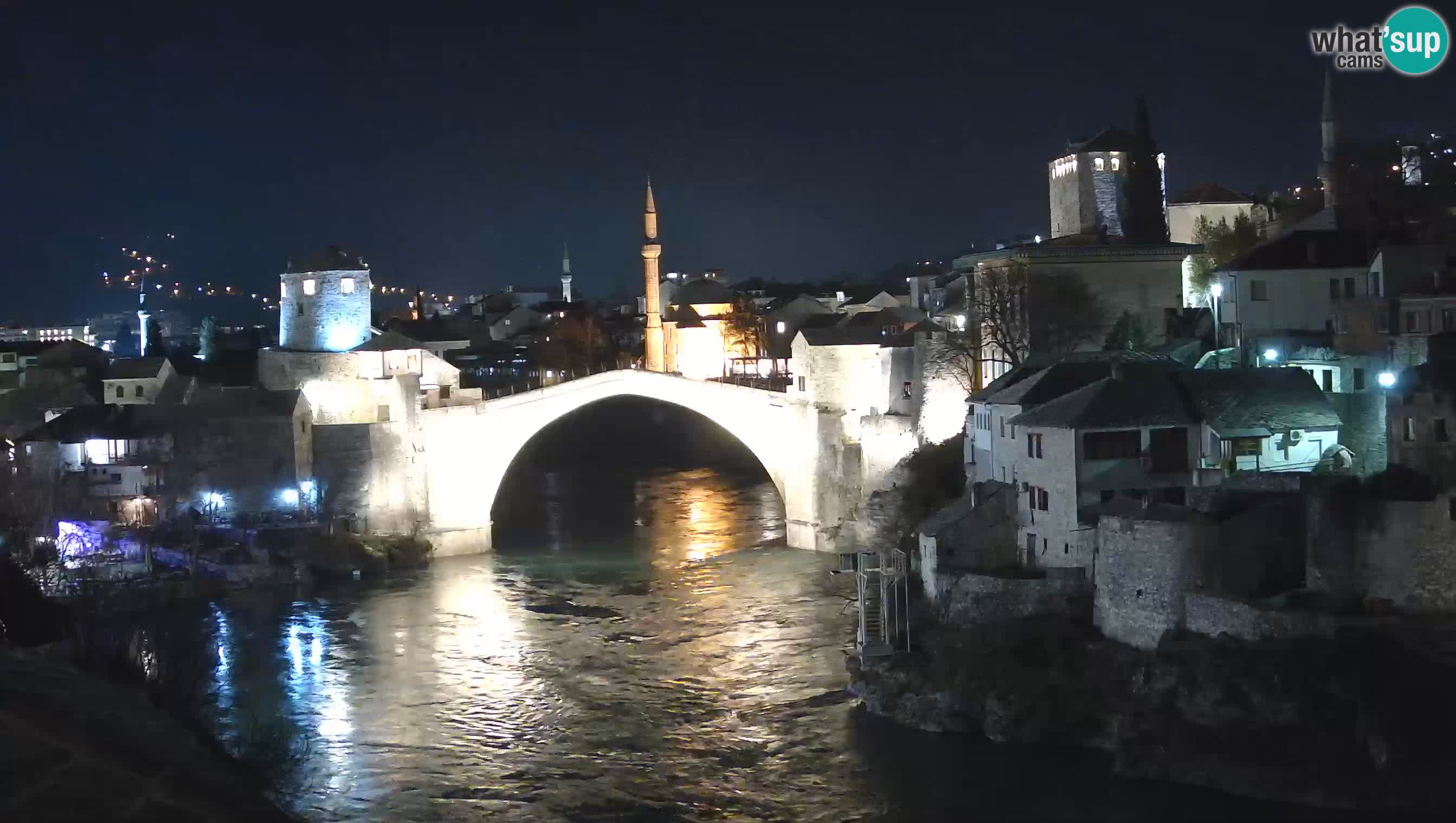 Mostar webcam – LIVE Old Bridge and Neretva river