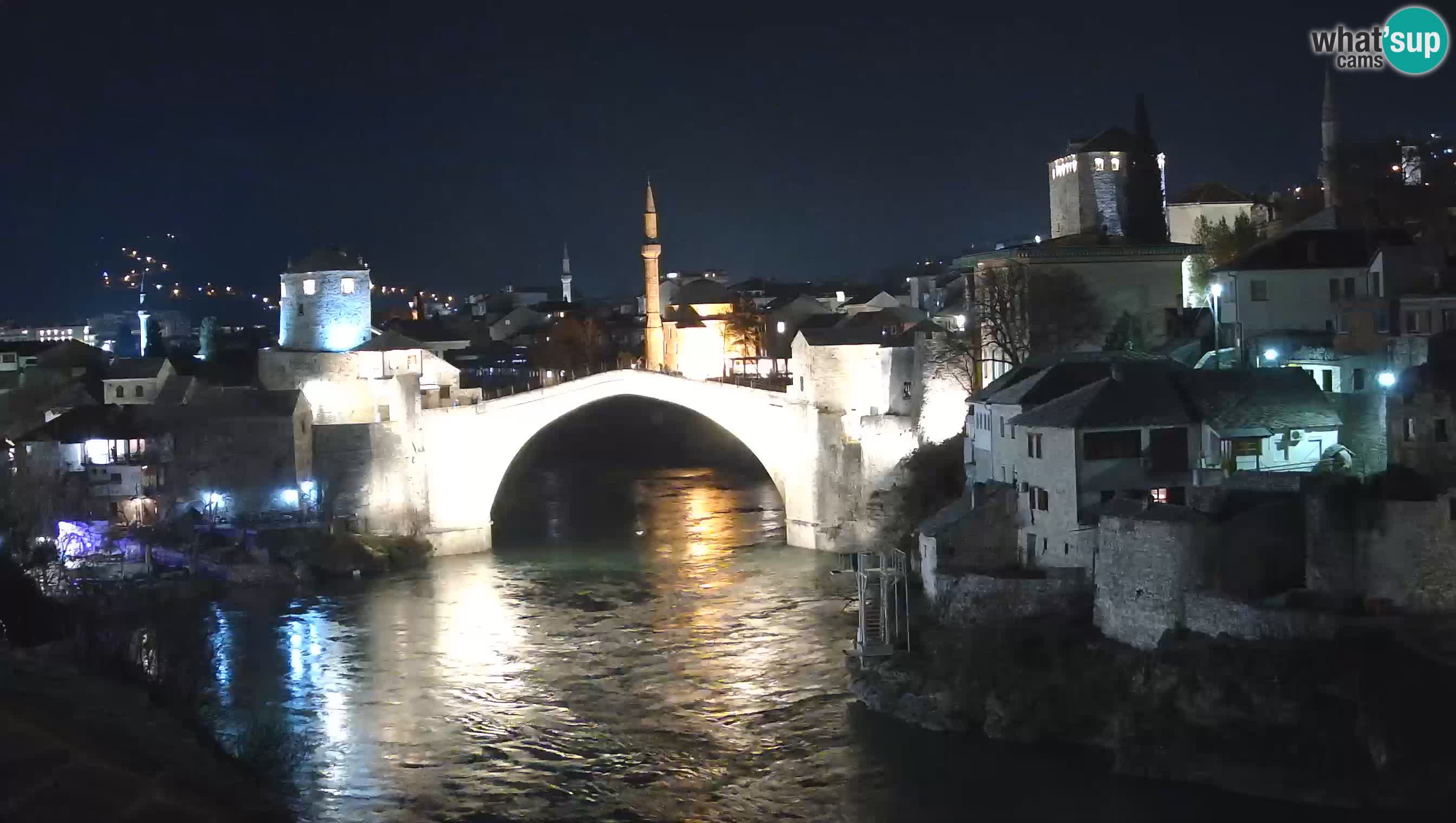 Mostar webcam – LIVE Old Bridge and Neretva river