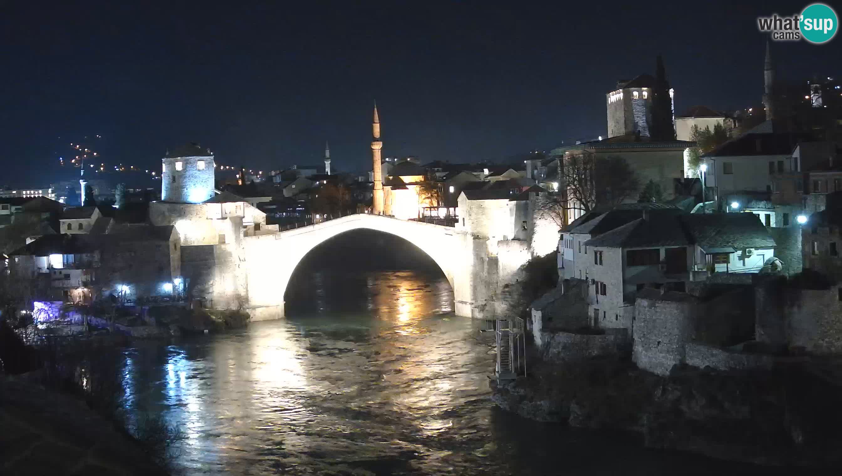 Mostar webcam – LIVE Old Bridge and Neretva river