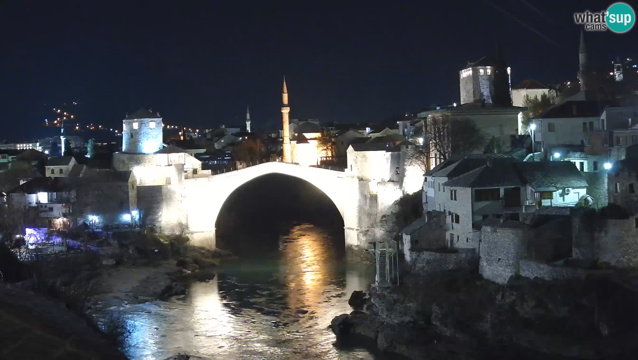 Live Webcam of Mostar – Stari Most (Old Bridge) and Neretva River