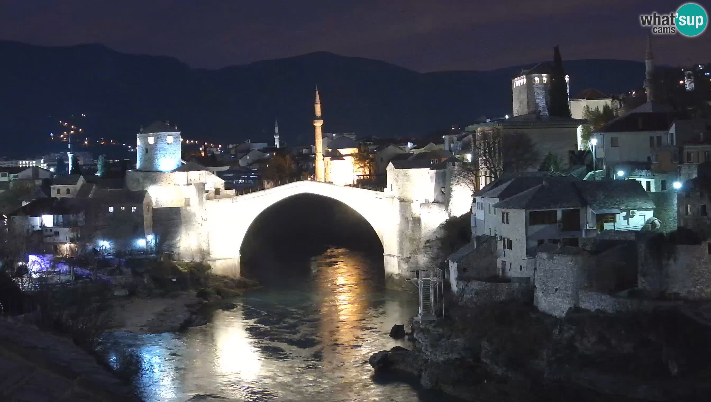 Spletna kamera Mostar – Stari Most in reka Neretva