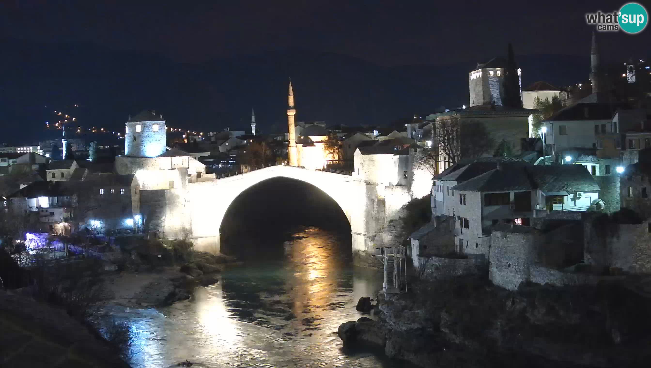 Mostar in diretta – Webcam sul Ponte Vecchio (Stari Most) e fiume Neretva