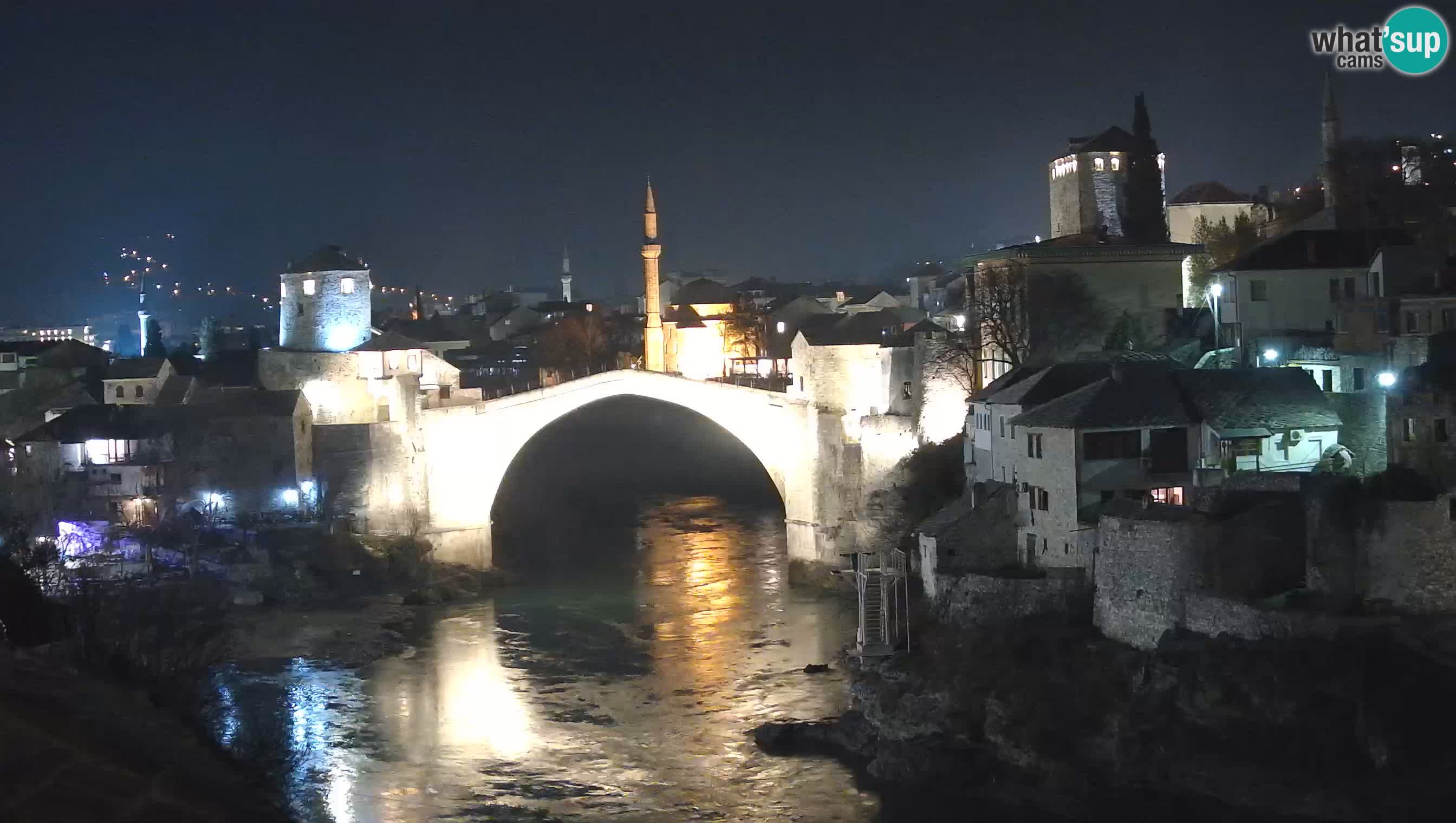 Webcam Mostar – Il Ponte Vecchio sul fiume Neretva