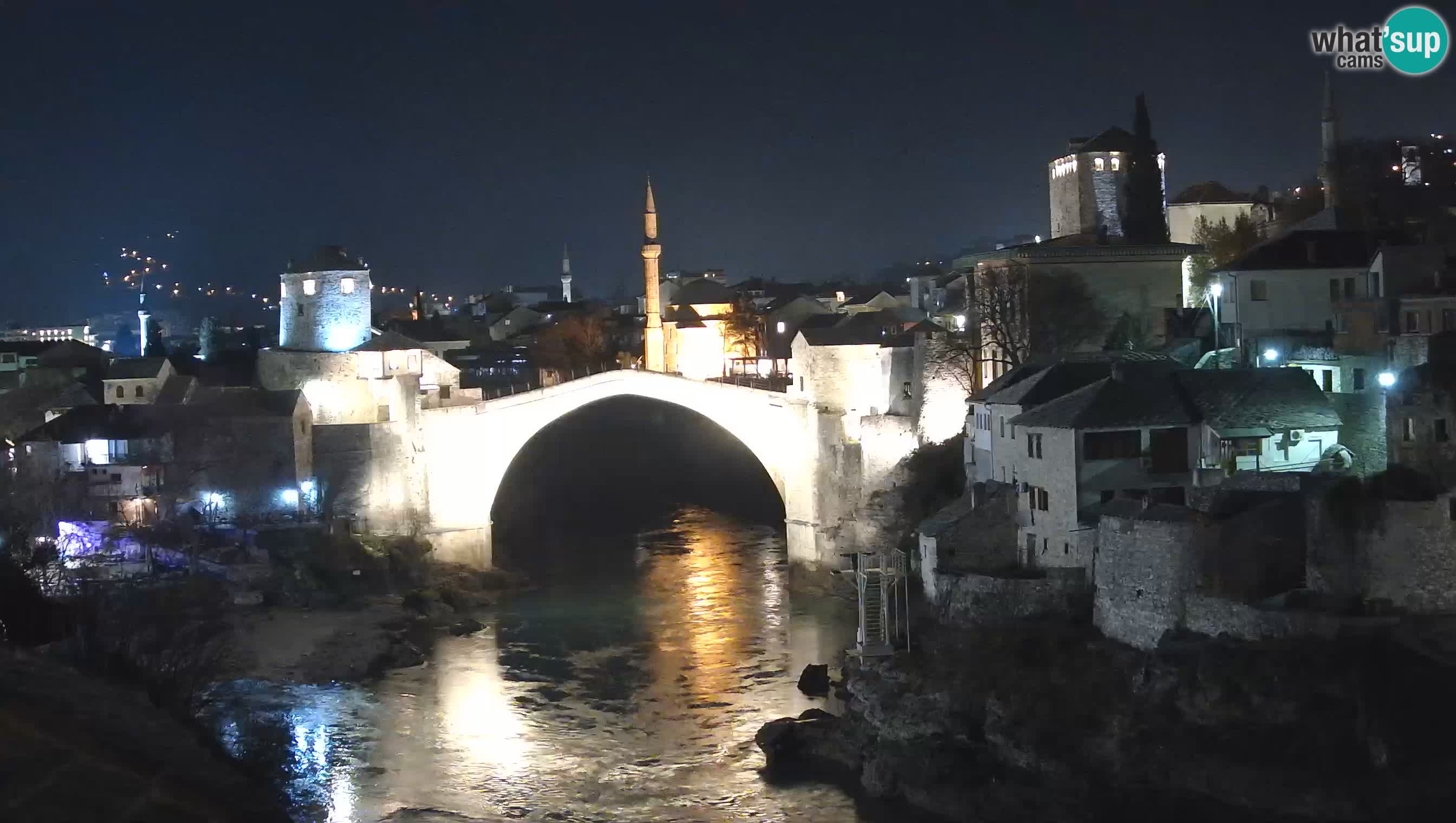 Webcam Mostar – Il Ponte Vecchio sul fiume Neretva