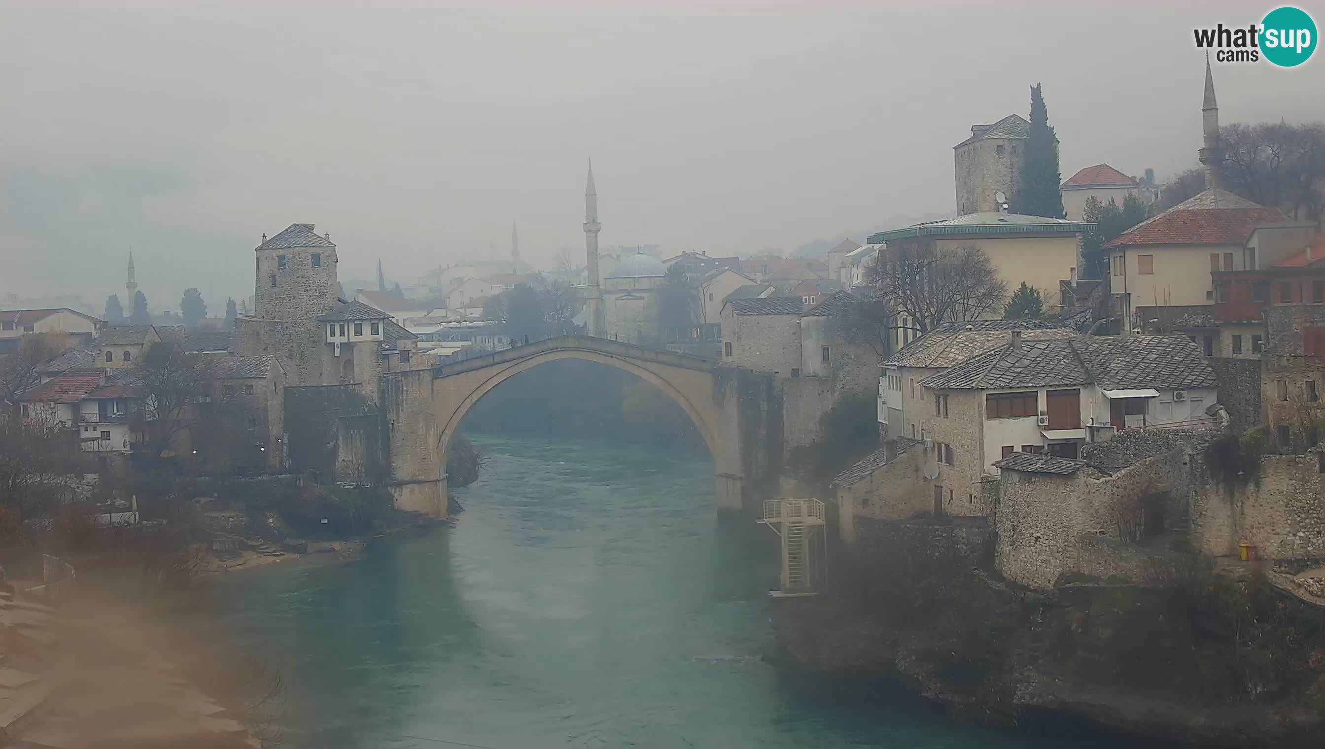 Mostar in diretta – Webcam sul Ponte Vecchio (Stari Most) e fiume Neretva
