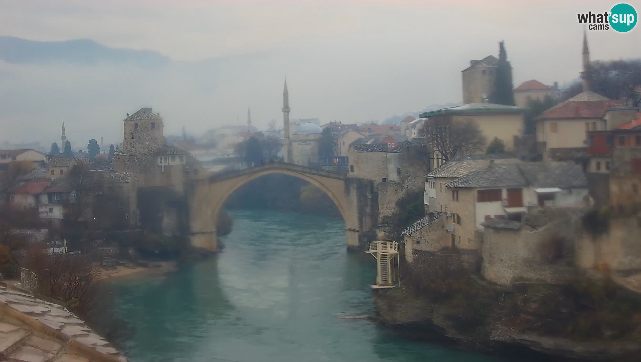 Mostar in diretta – Webcam sul Ponte Vecchio (Stari Most) e fiume Neretva