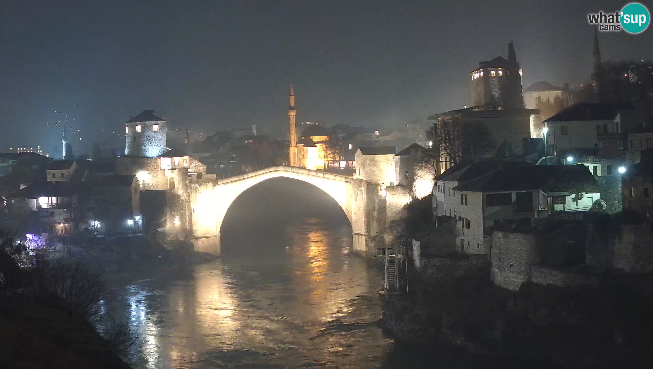 Mostar in diretta – Webcam sul Ponte Vecchio (Stari Most) e fiume Neretva
