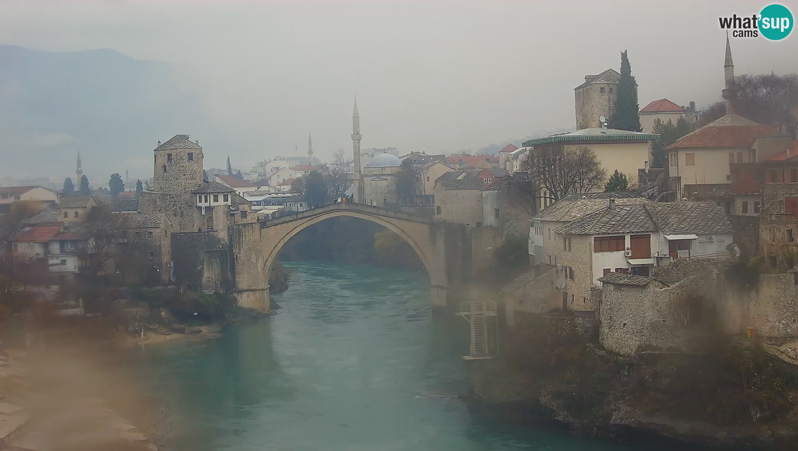 Mostar in diretta – Webcam sul Ponte Vecchio (Stari Most) e fiume Neretva
