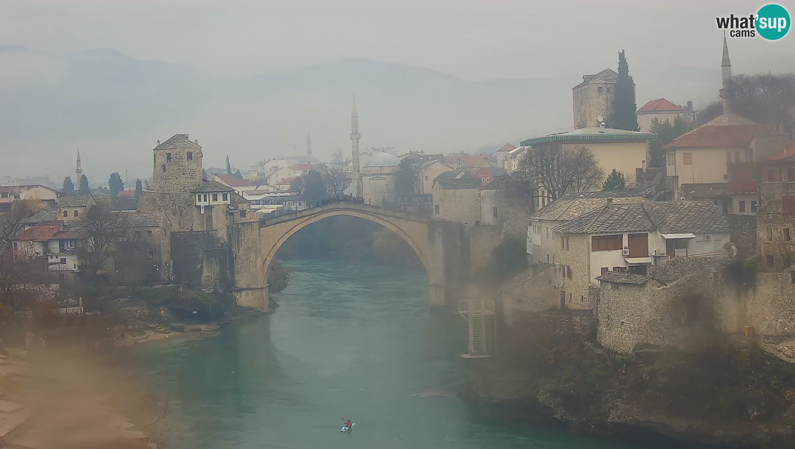 Mostar in diretta – Webcam sul Ponte Vecchio (Stari Most) e fiume Neretva