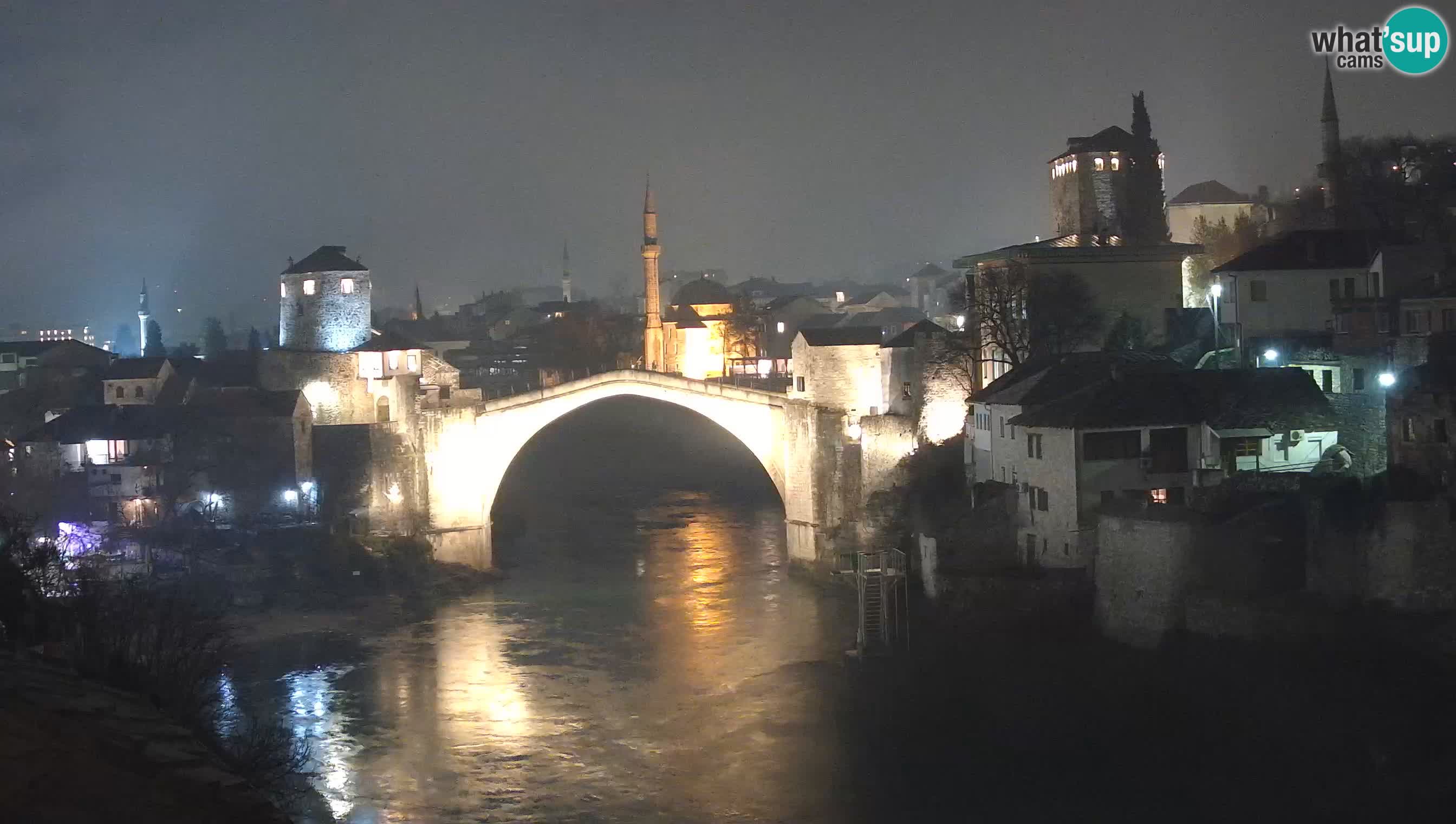 Mostar in diretta – Webcam sul Ponte Vecchio (Stari Most) e fiume Neretva