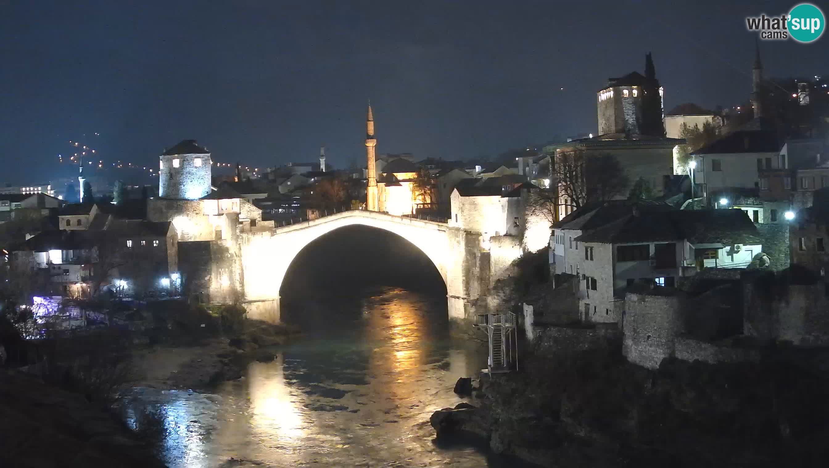 Mostar in diretta – Webcam sul Ponte Vecchio (Stari Most) e fiume Neretva