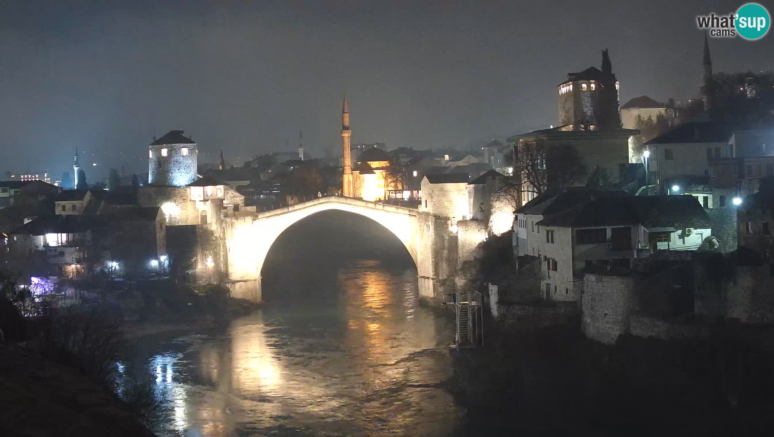 Mostar webcam – LIVE Old Bridge and Neretva river