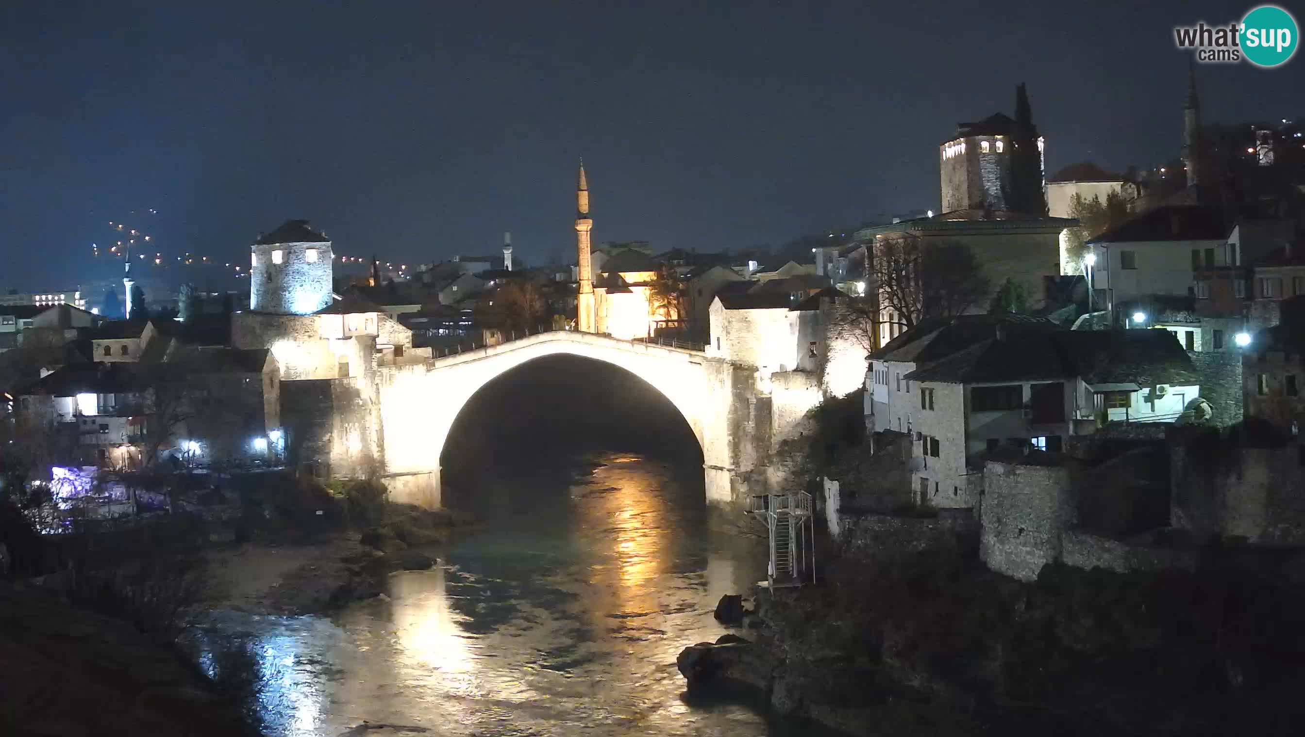 Spletna kamera Mostar – Stari Most in reka Neretva