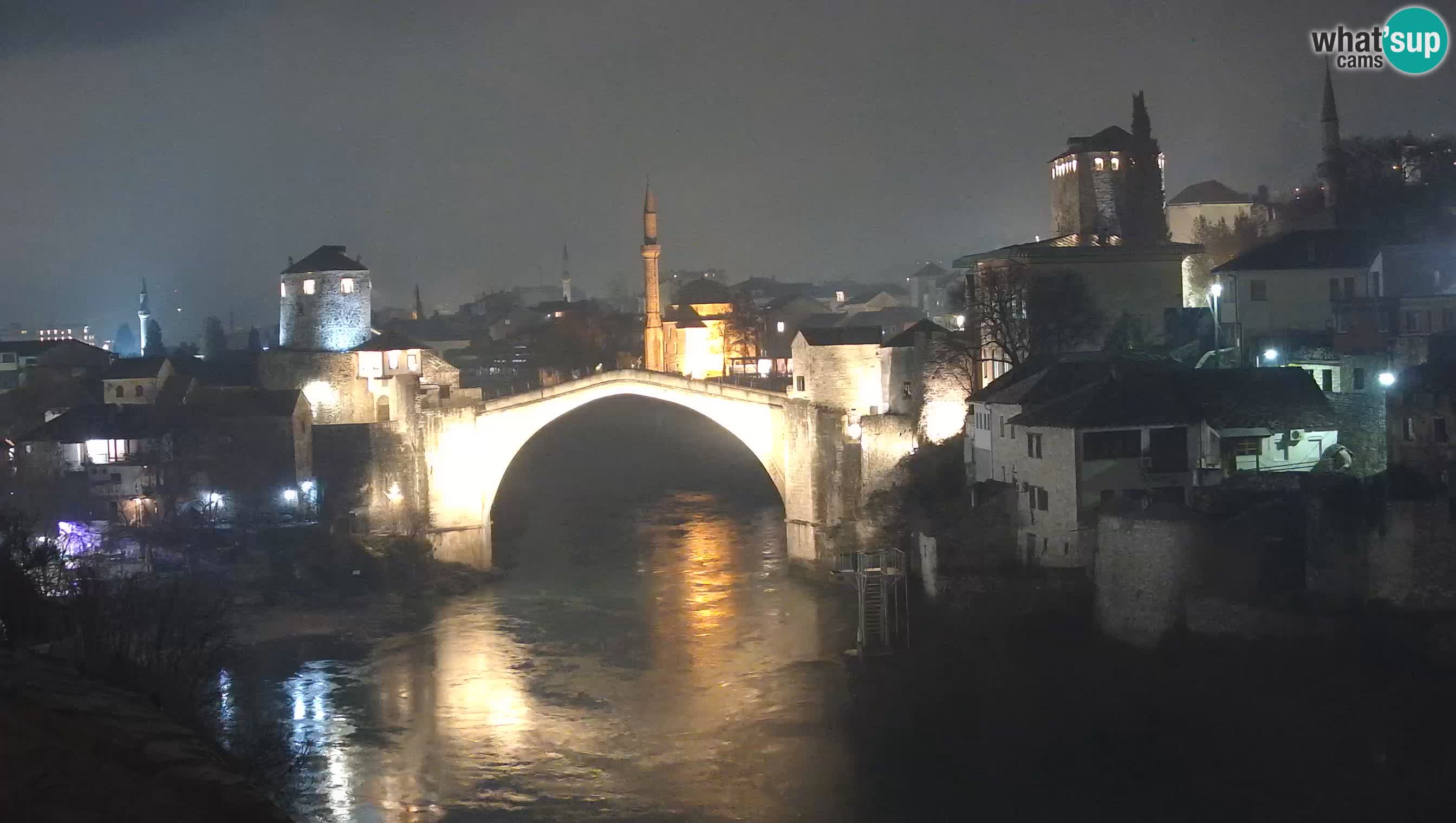 Mostar in diretta – Webcam sul Ponte Vecchio (Stari Most) e fiume Neretva