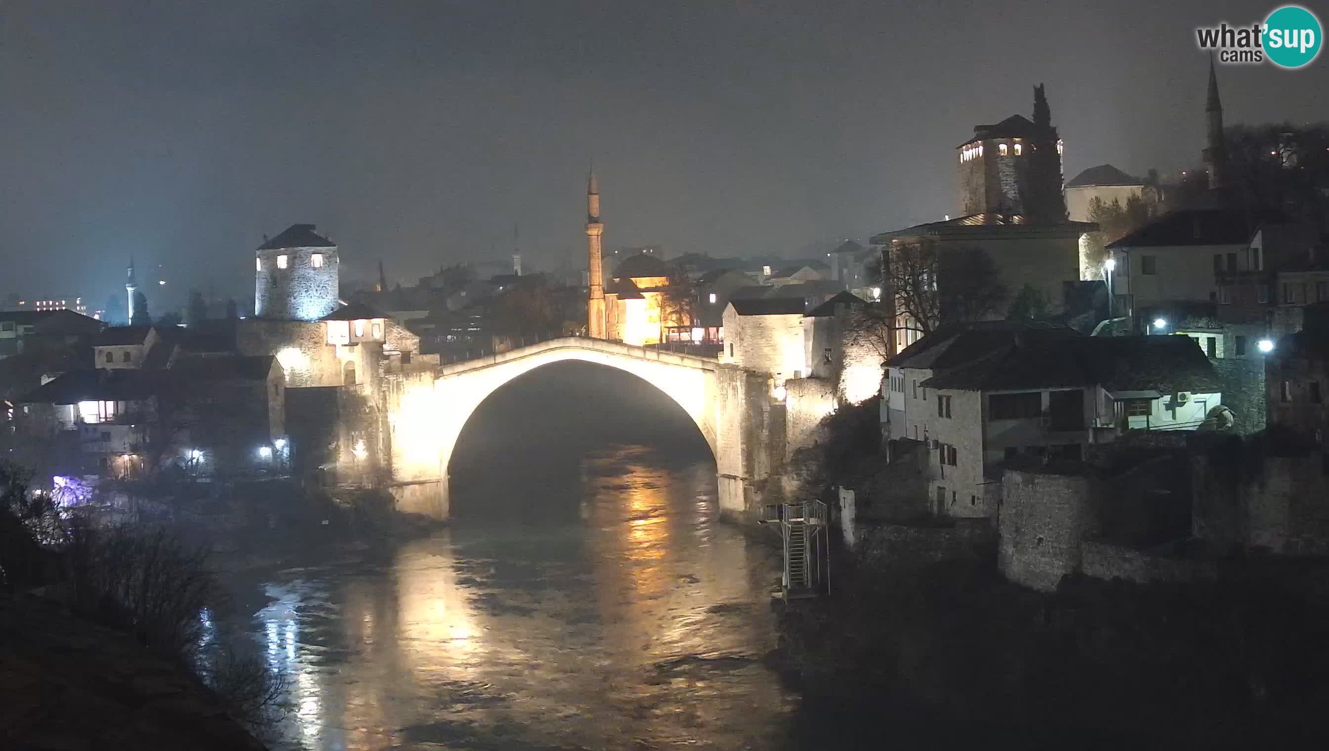 Mostar v živo – Spletna kamera na Starem mostu in reki Neretvi