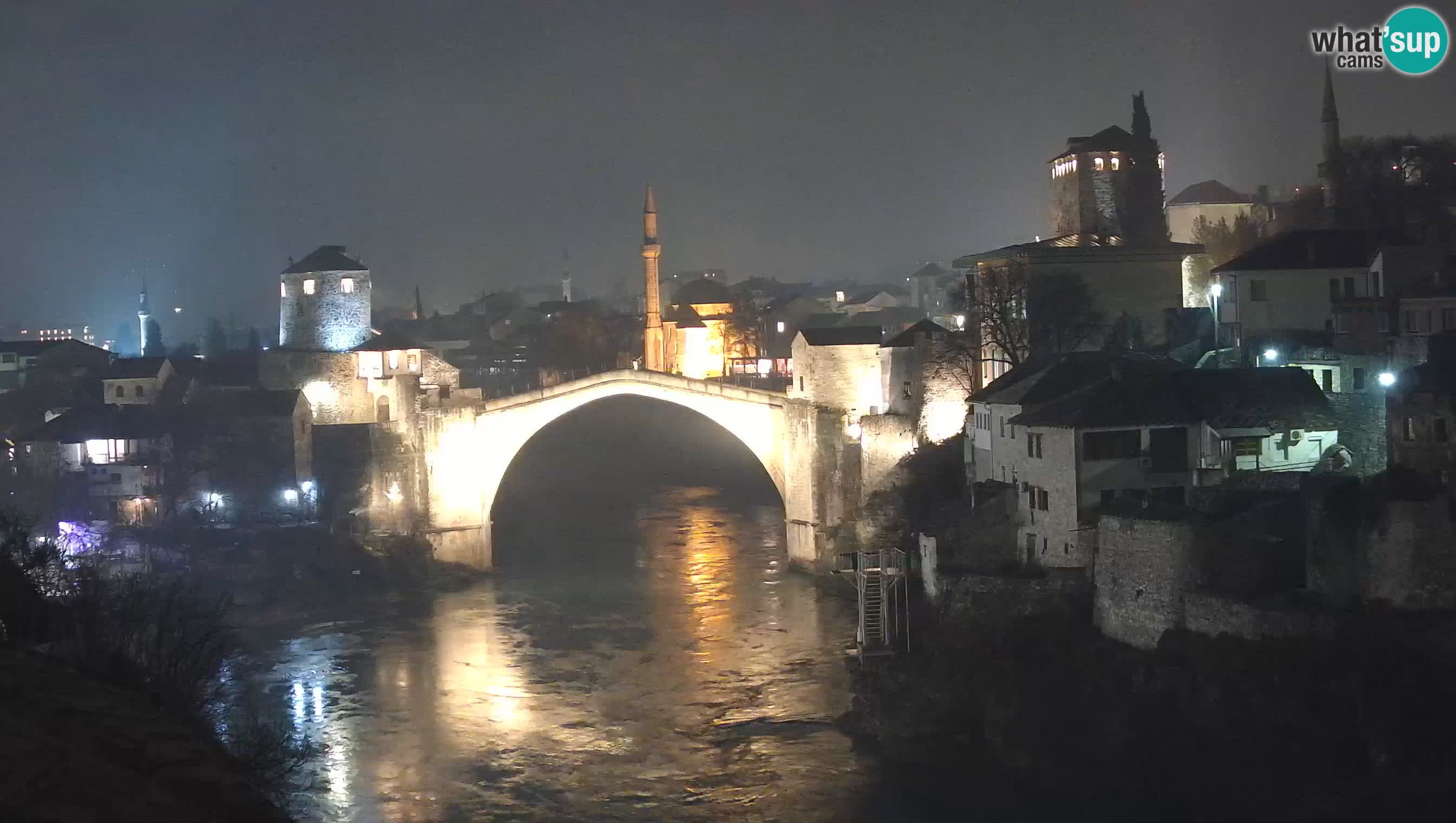 Spletna kamera Mostar – Stari Most in reka Neretva