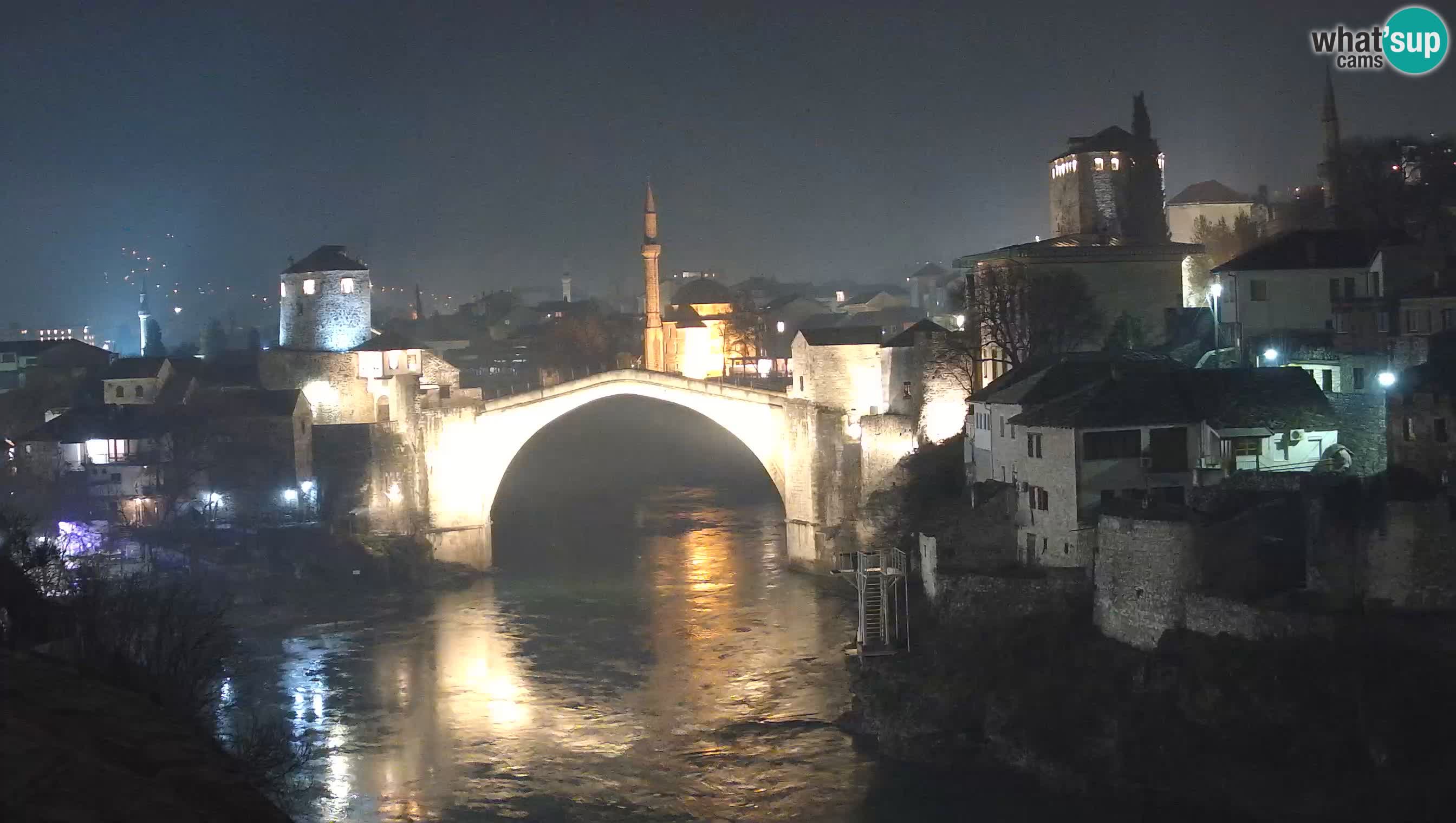 Mostar webcam – LIVE Old Bridge and Neretva river