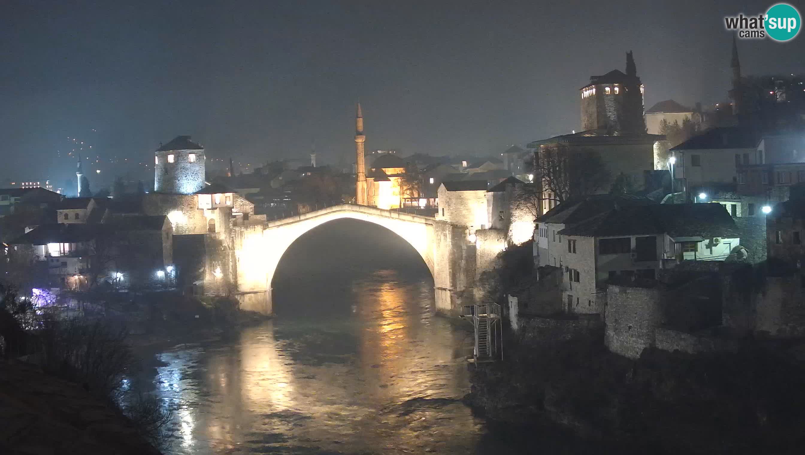 Live Webcam of Mostar – Stari Most (Old Bridge) and Neretva River