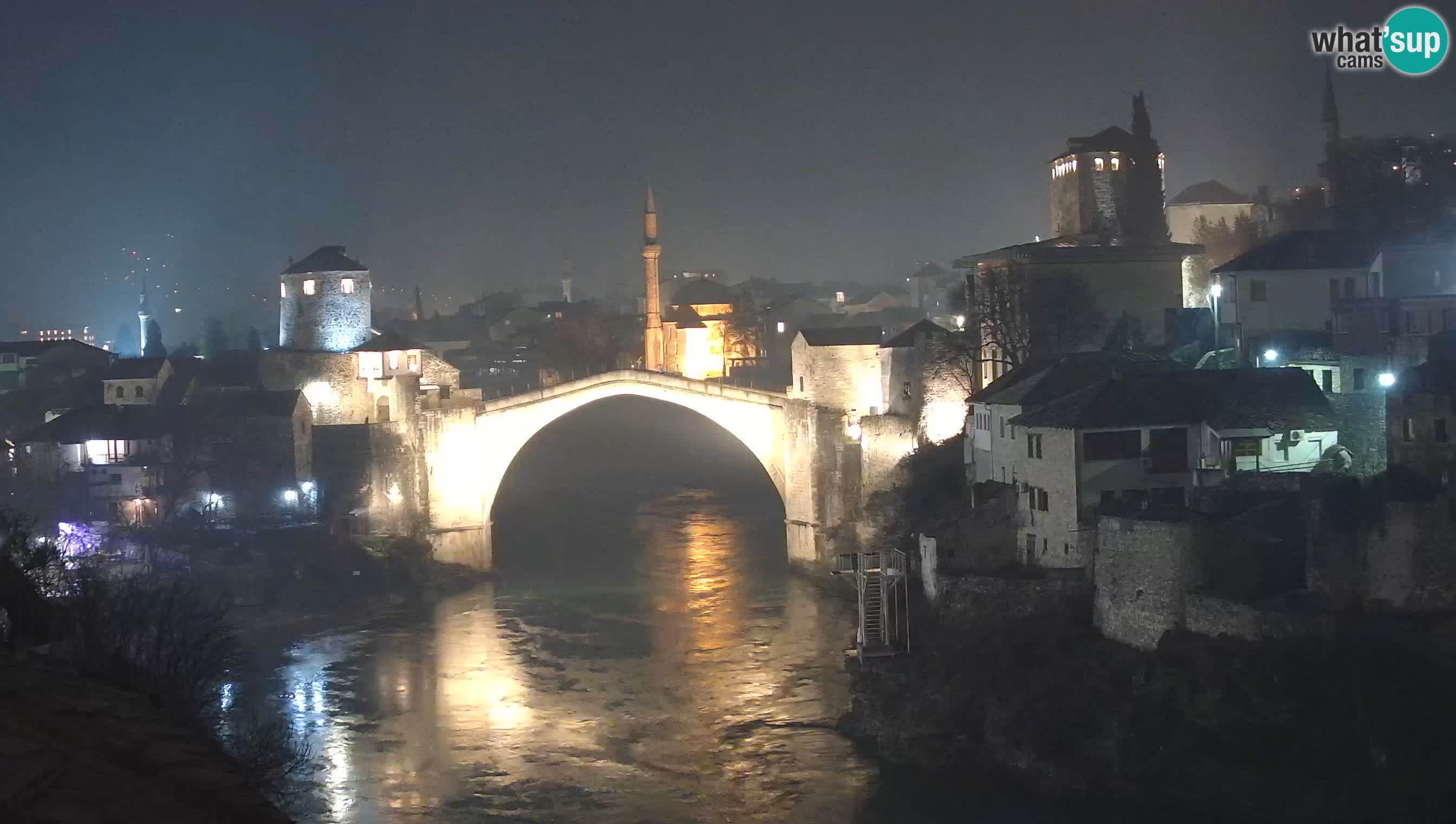Mostar webcam – LIVE Old Bridge and Neretva river