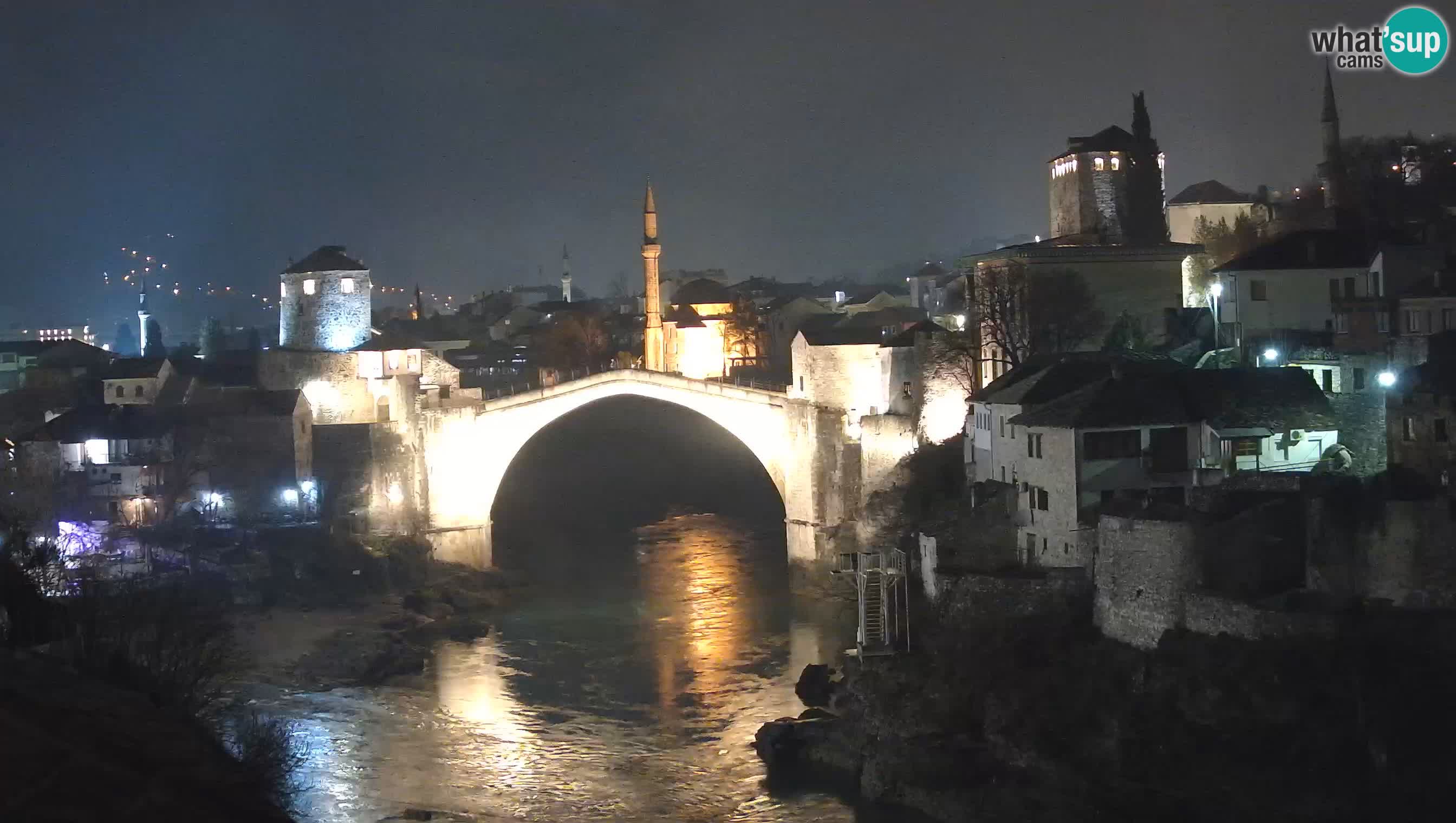 Spletna kamera Mostar – Stari Most in reka Neretva