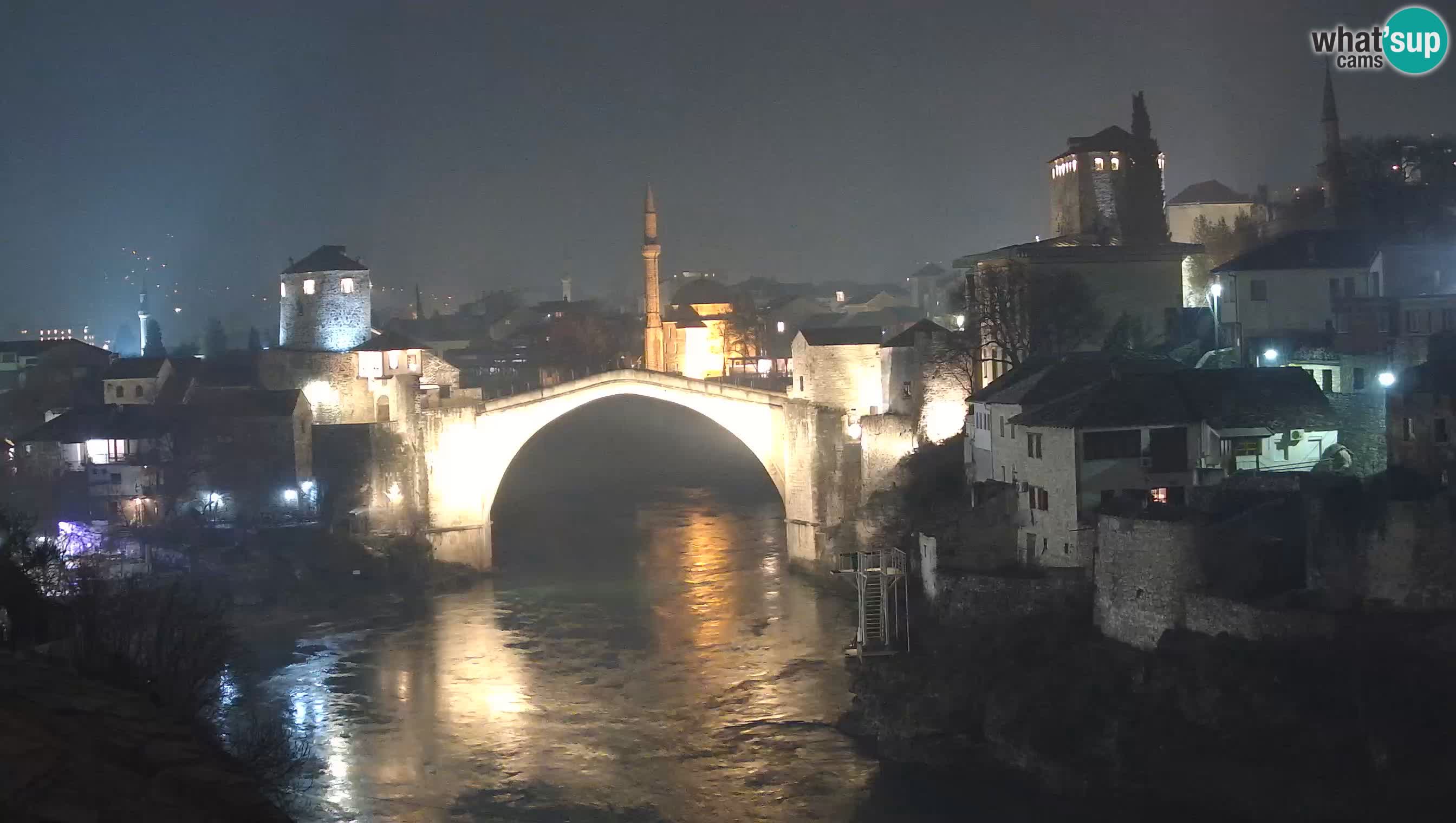 Mostar webcam – LIVE Old Bridge and Neretva river