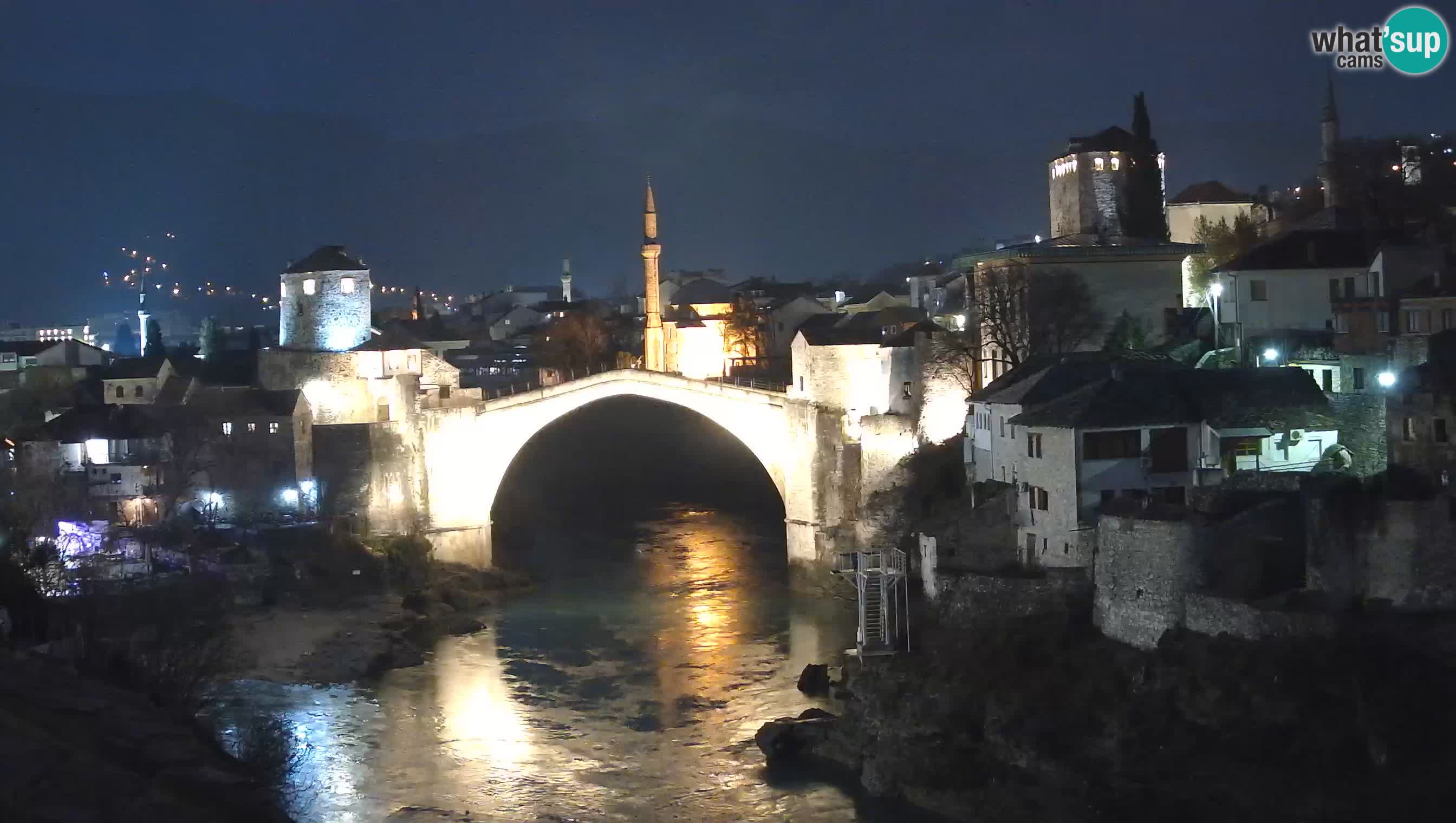 Spletna kamera Mostar – Stari Most in reka Neretva
