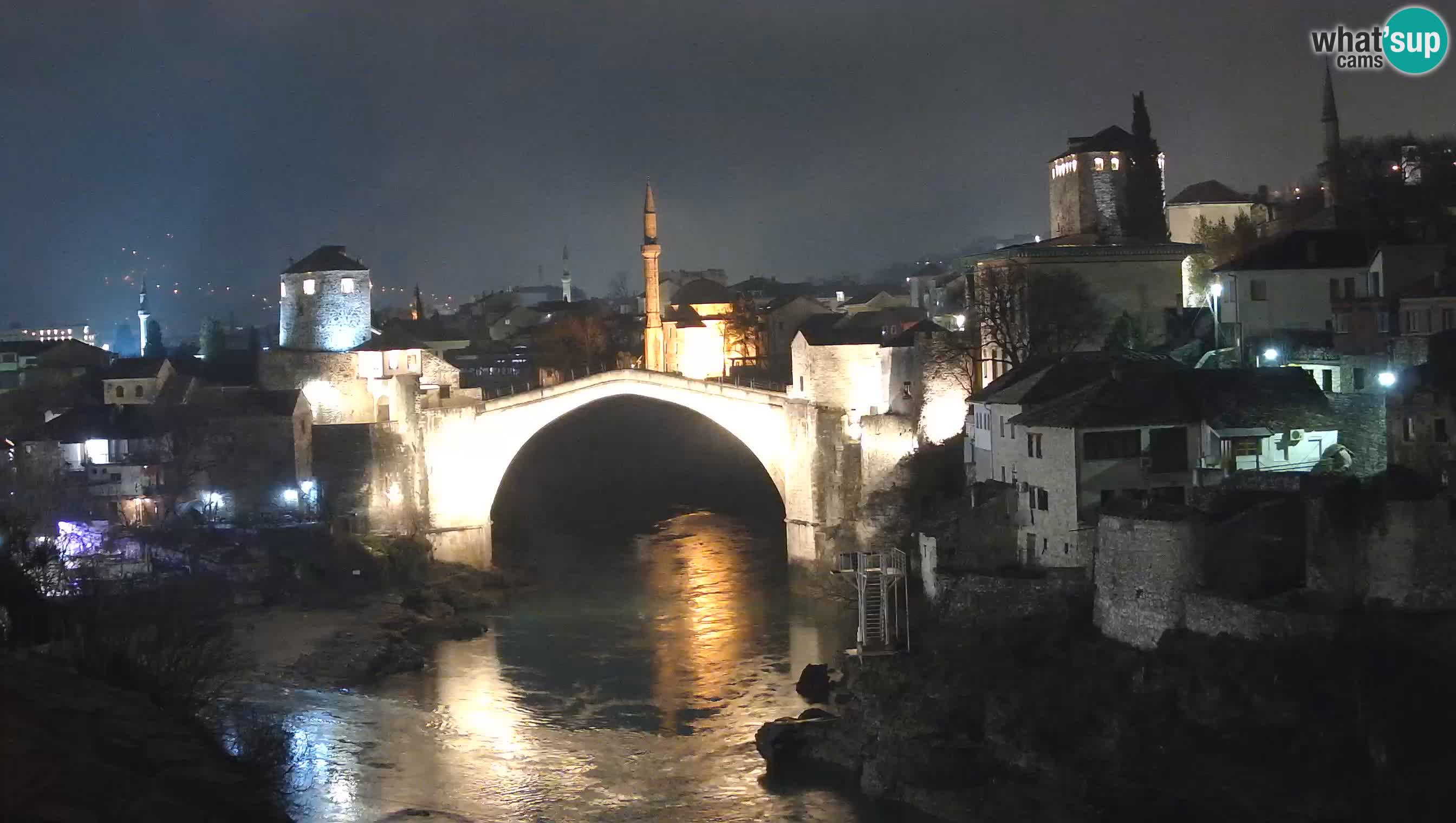 Mostar web kamera – Stari Most i rijeka Neretva – Goa Mostar