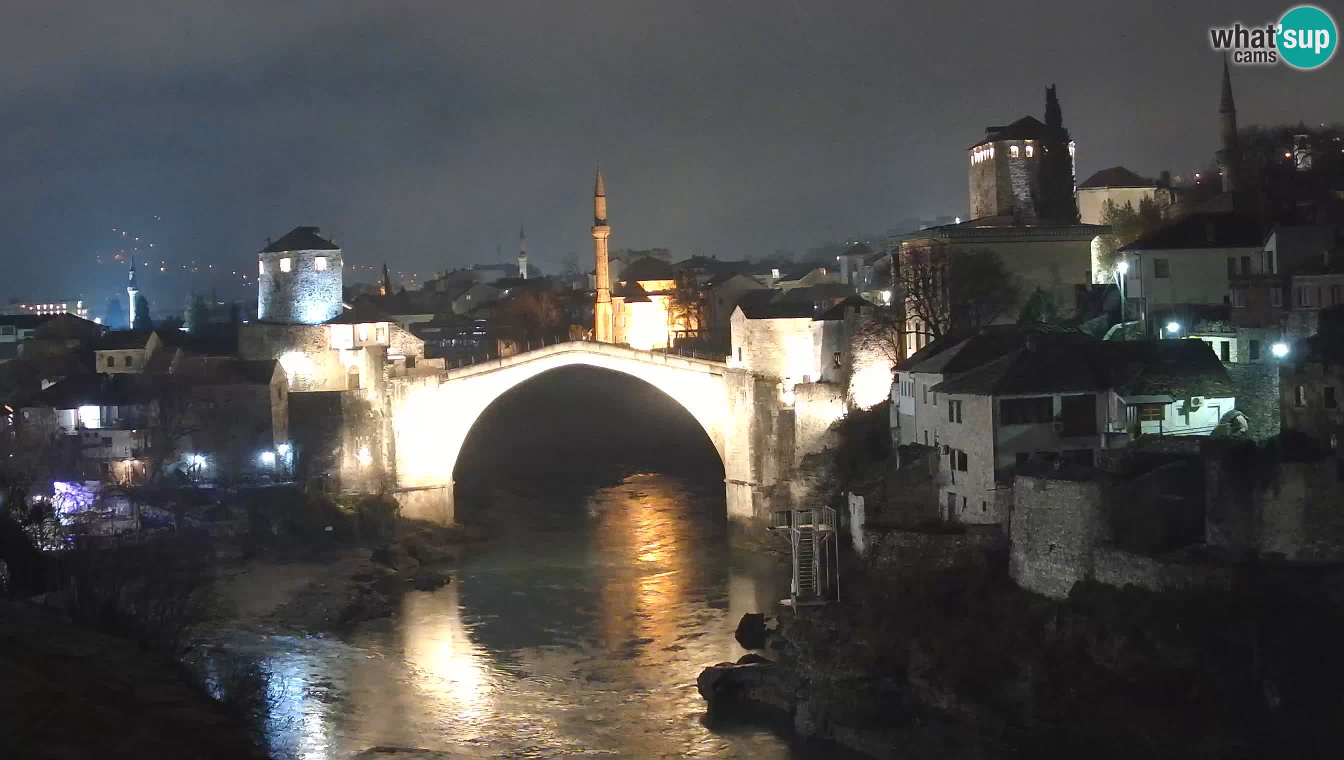 Mostar in diretta – Webcam sul Ponte Vecchio (Stari Most) e fiume Neretva