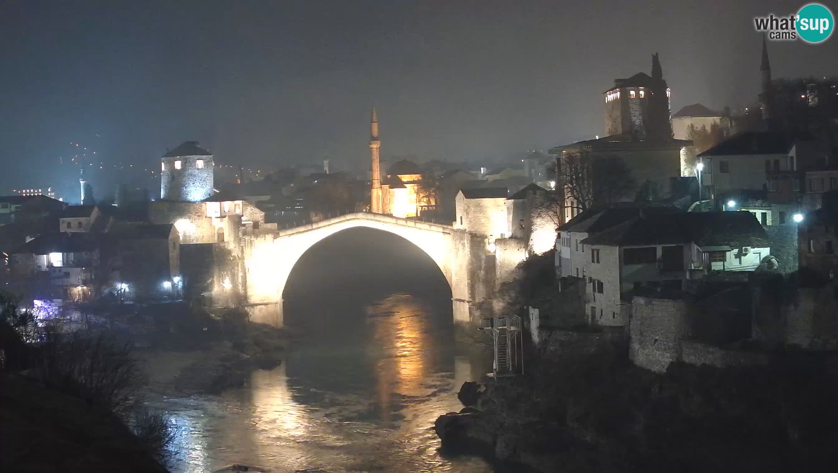 Live Webcam of Mostar – Stari Most (Old Bridge) and Neretva River